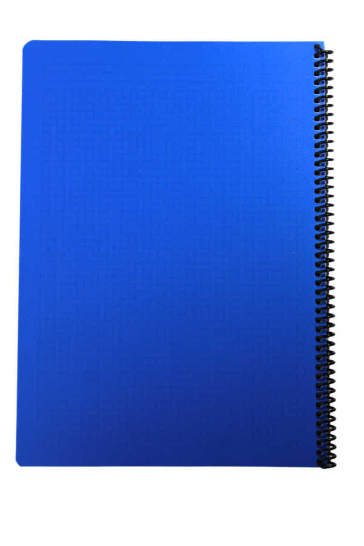 Mynote-Flex A4 60 Sheets Checked Spiral Plastic Neon Cover Notebook 2