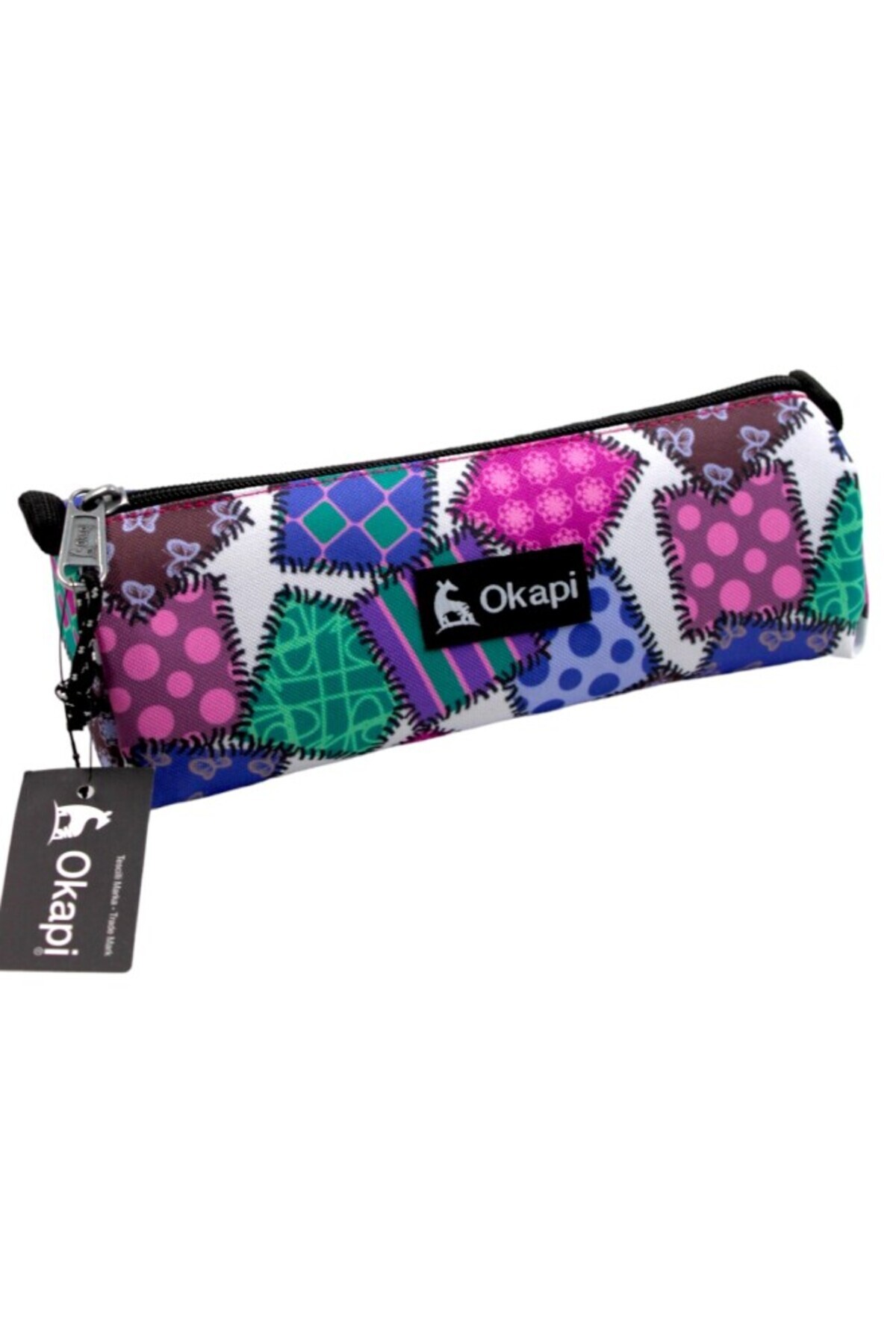 Okapi-OKAPİ OKP-103 PEN BAG COLORFUL PATCH 2