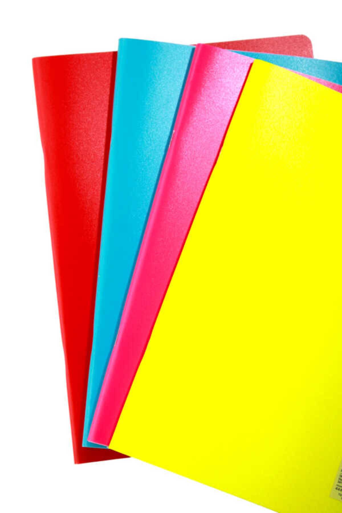Mynote-Neon A4 100 Sheets Lined - Notebook with Plastic Cover 3