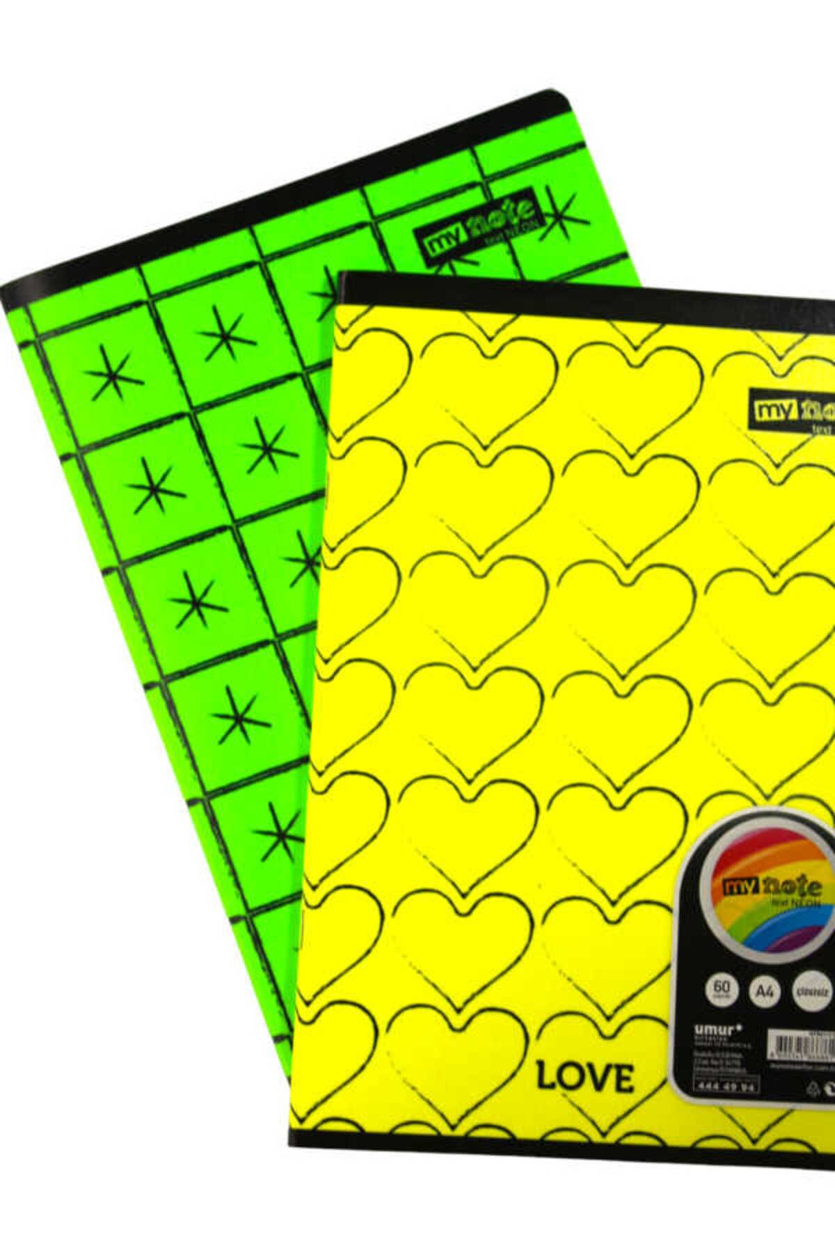 Mynote-Text A4 60 Sheets Unlined Plastic Cover Notebook 3