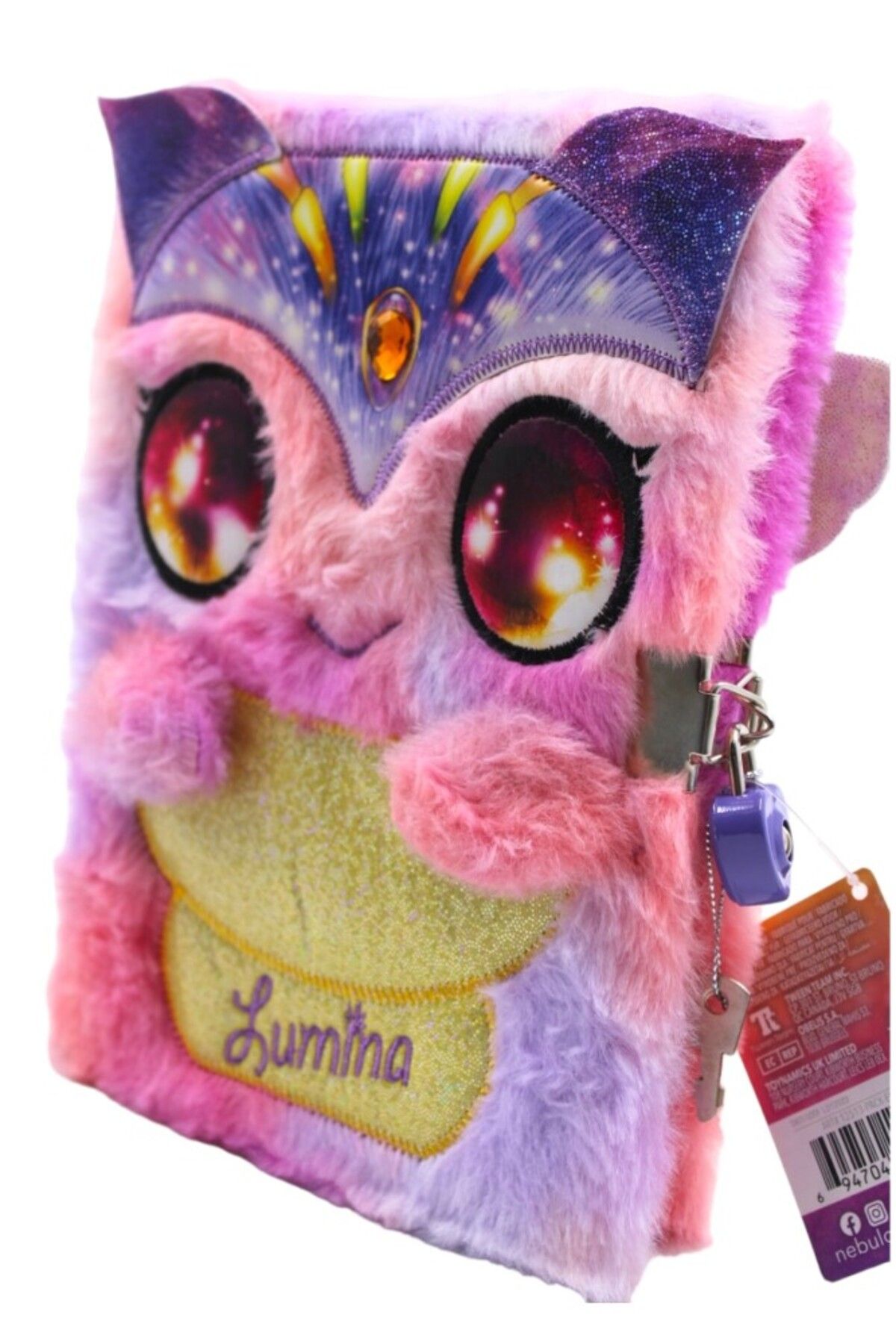 Taros-Lumina Stationery Office Taros A5 Notebook - Nebulous Stars Fuzzy Diary 3