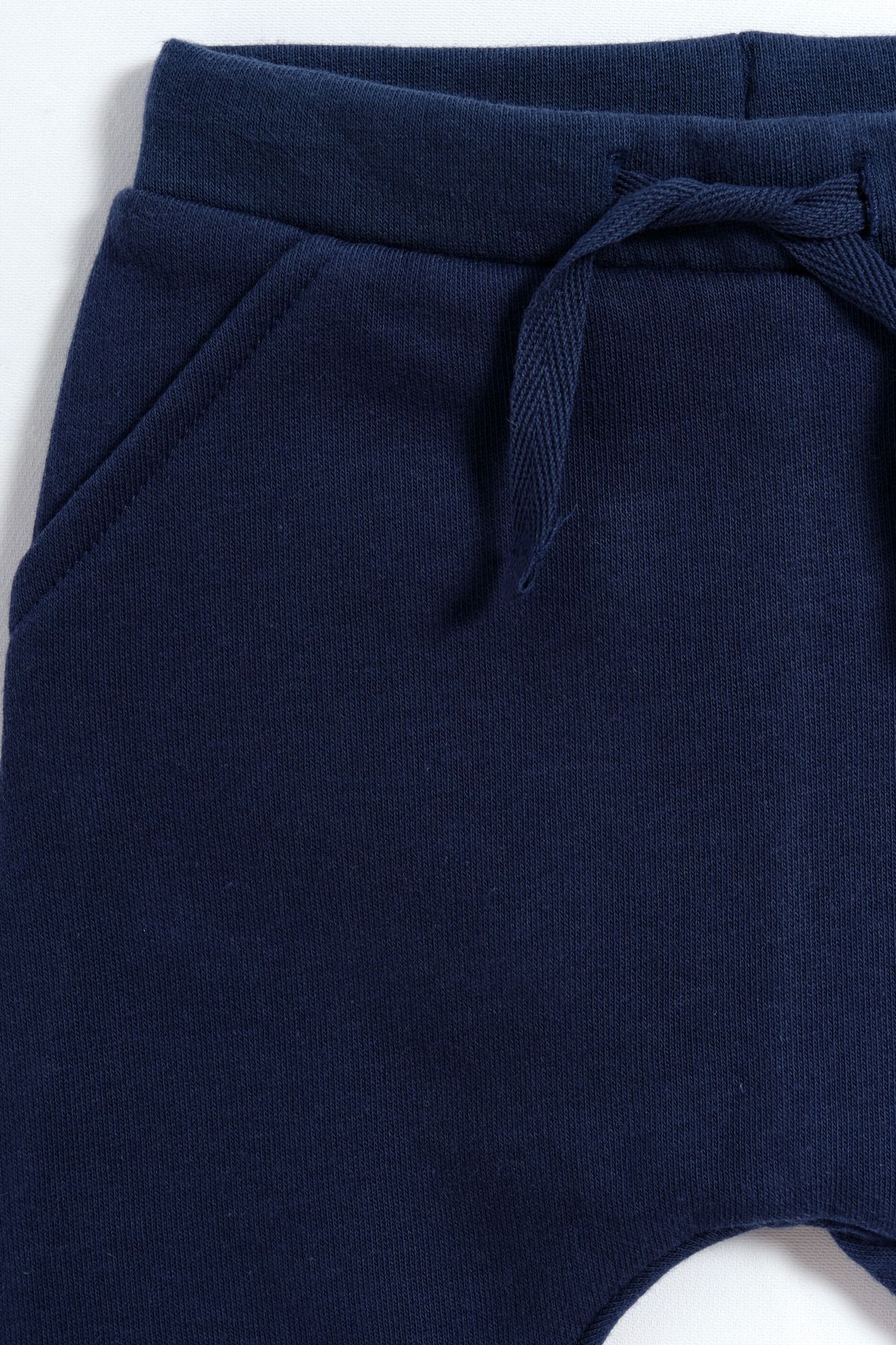 Kyron %100 Pamuk Cepli Erkek Bebek Pijama Altı - Lacivert fotoğrafı 2 (önizleme)