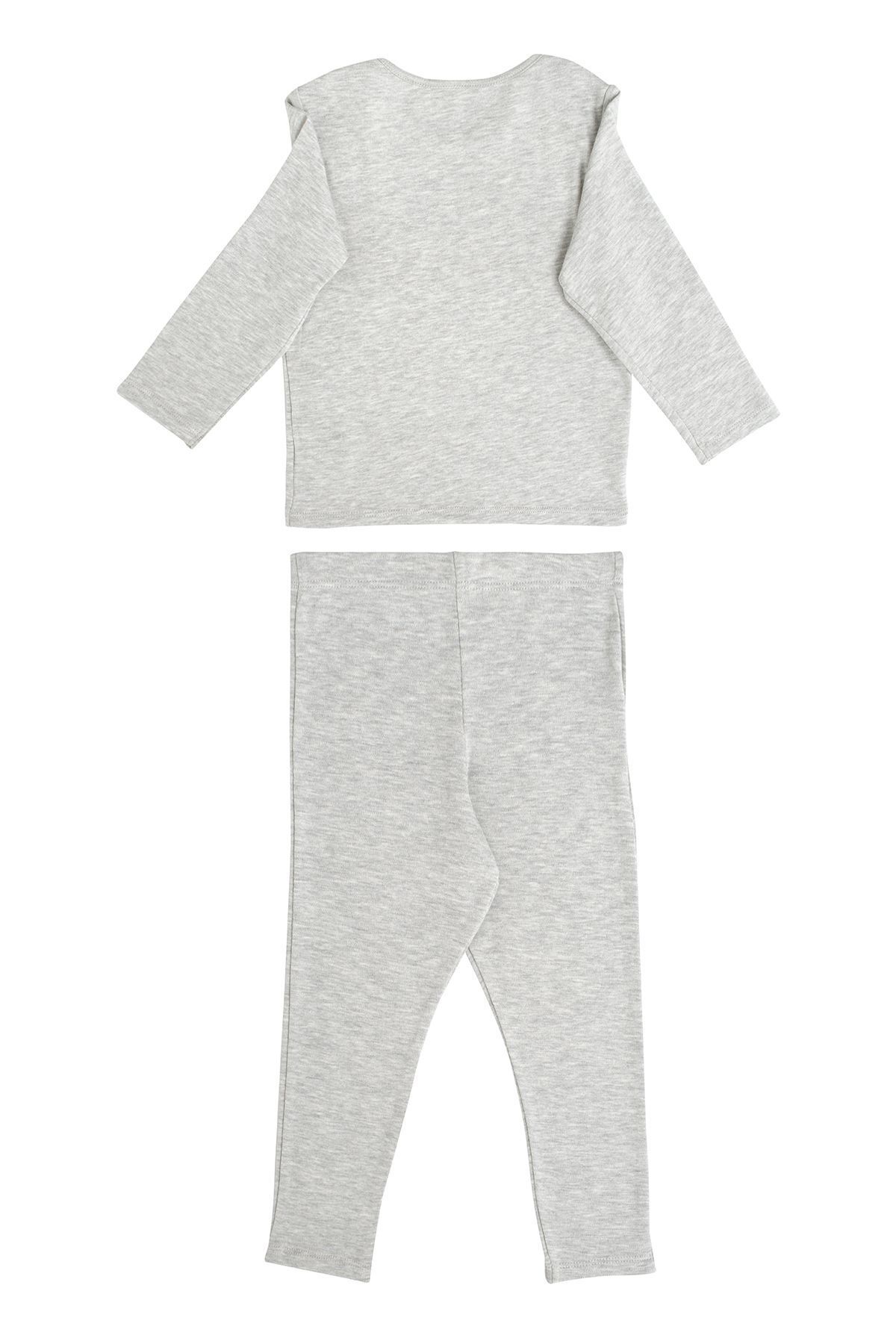 Kyron-Printed Long Sleeve Pajama Set for Baby Boy 2