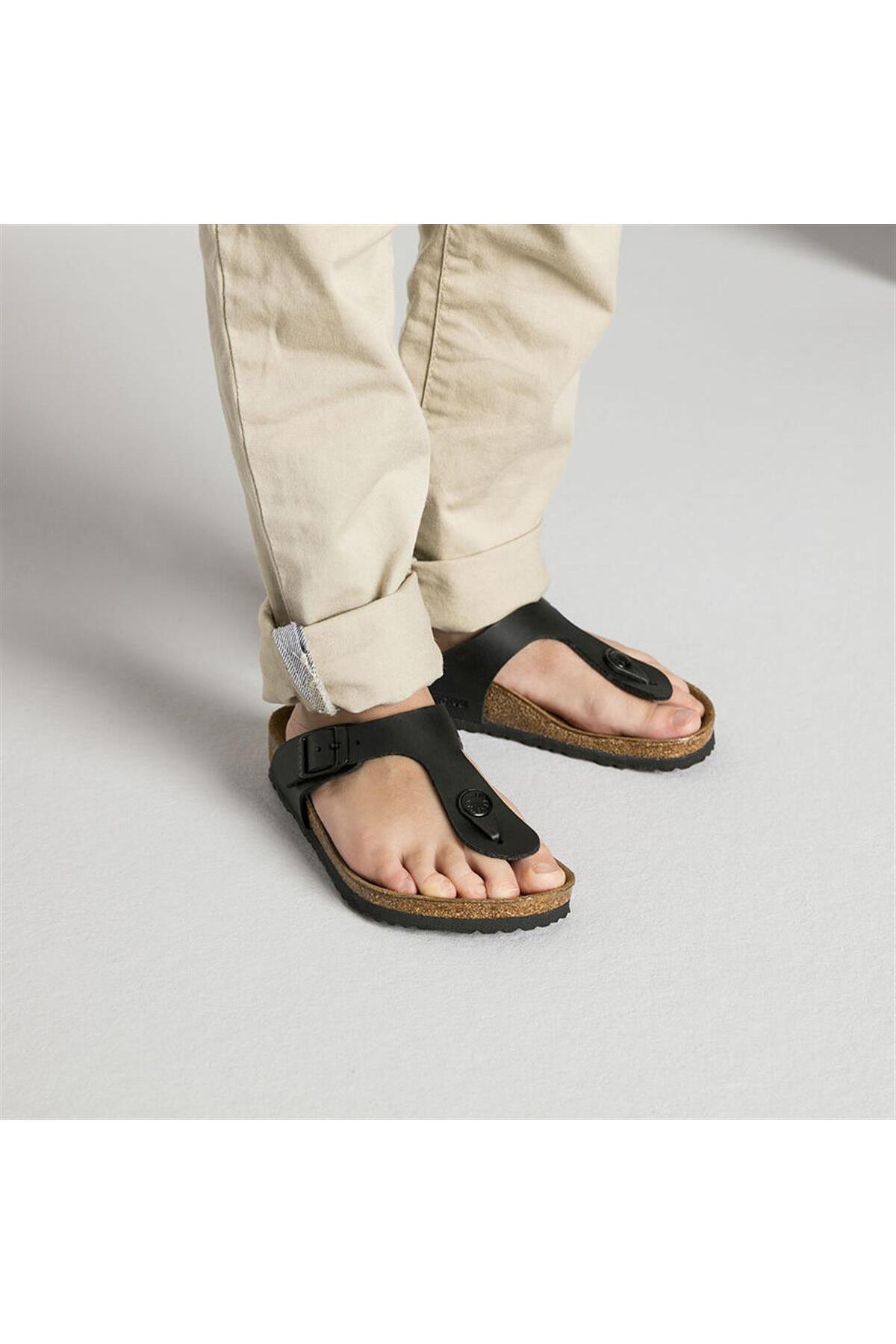 دمپایی بیرکن استاک دخترانه اوا مشکی  راسته      Classical/کلاسیک | Birkenstock 846143 DE - تصویر 3