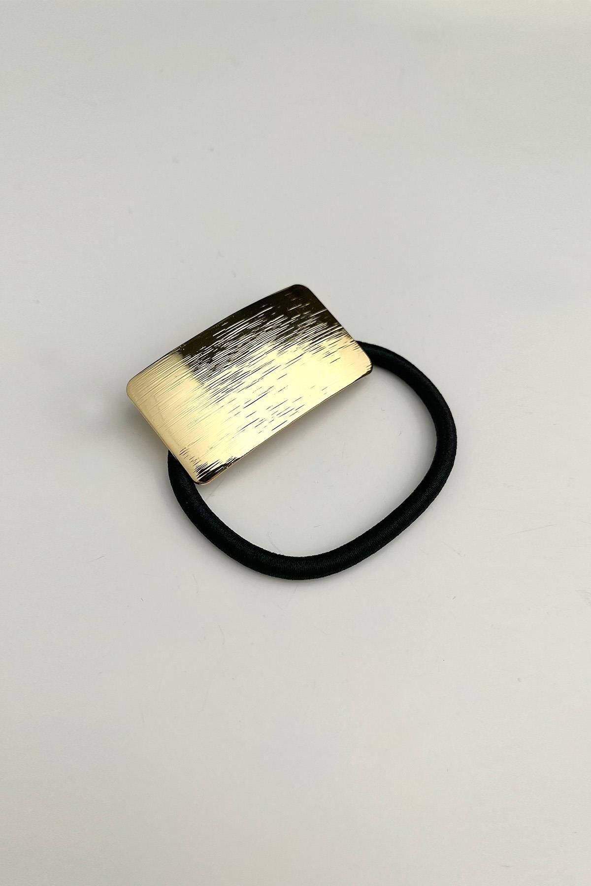 Modex-Line Detailed Rectangular Rubber Buckle (Width: 2.5cm Length: 4.5 1