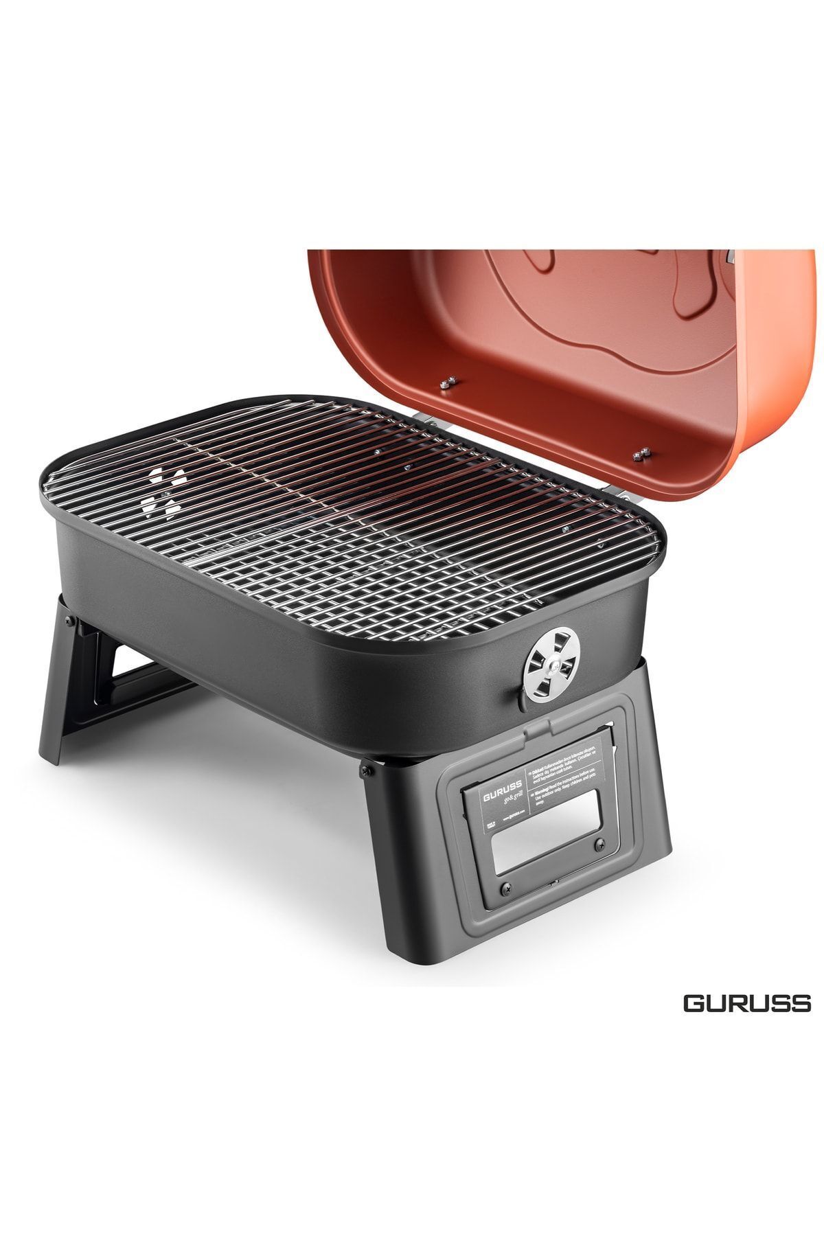 Go & Grill Barbekü Mangal Tam Set Oksit Kırmızı 4