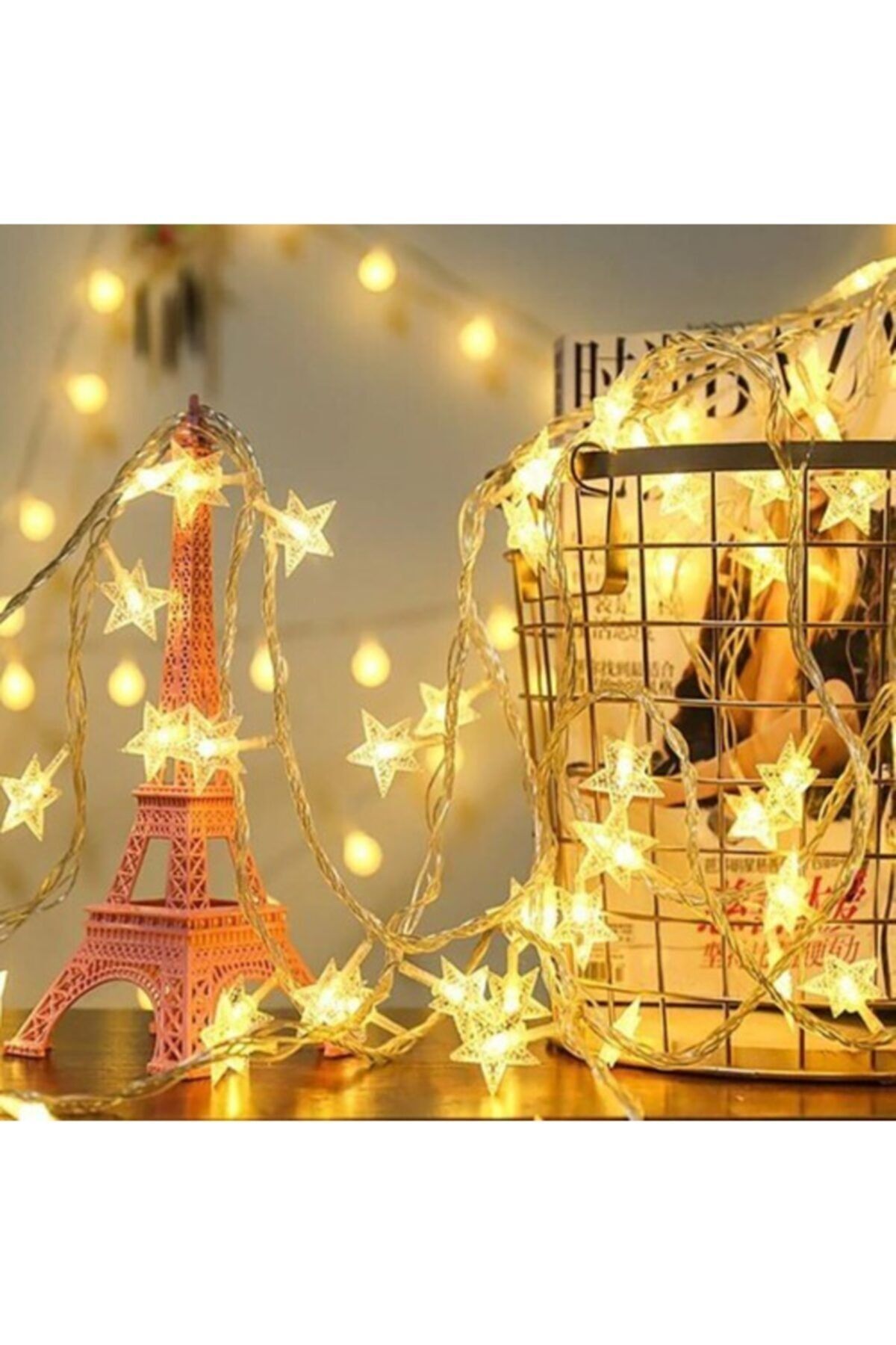 HbTech-5 mt 20 Star Decorative LED Decorative Light with LED Plug 4