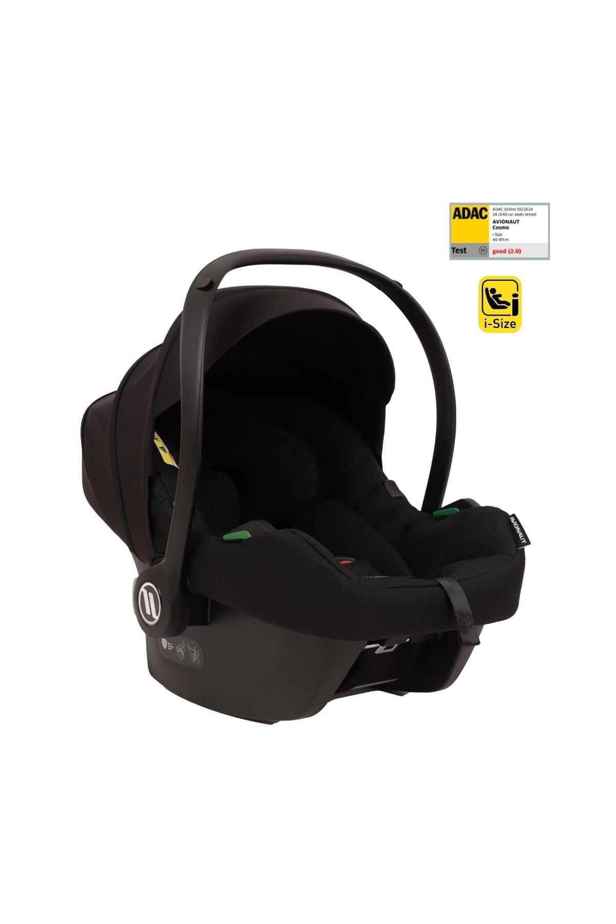 Cosmo I-size 0-13 Kg Oto Koltuğu Black