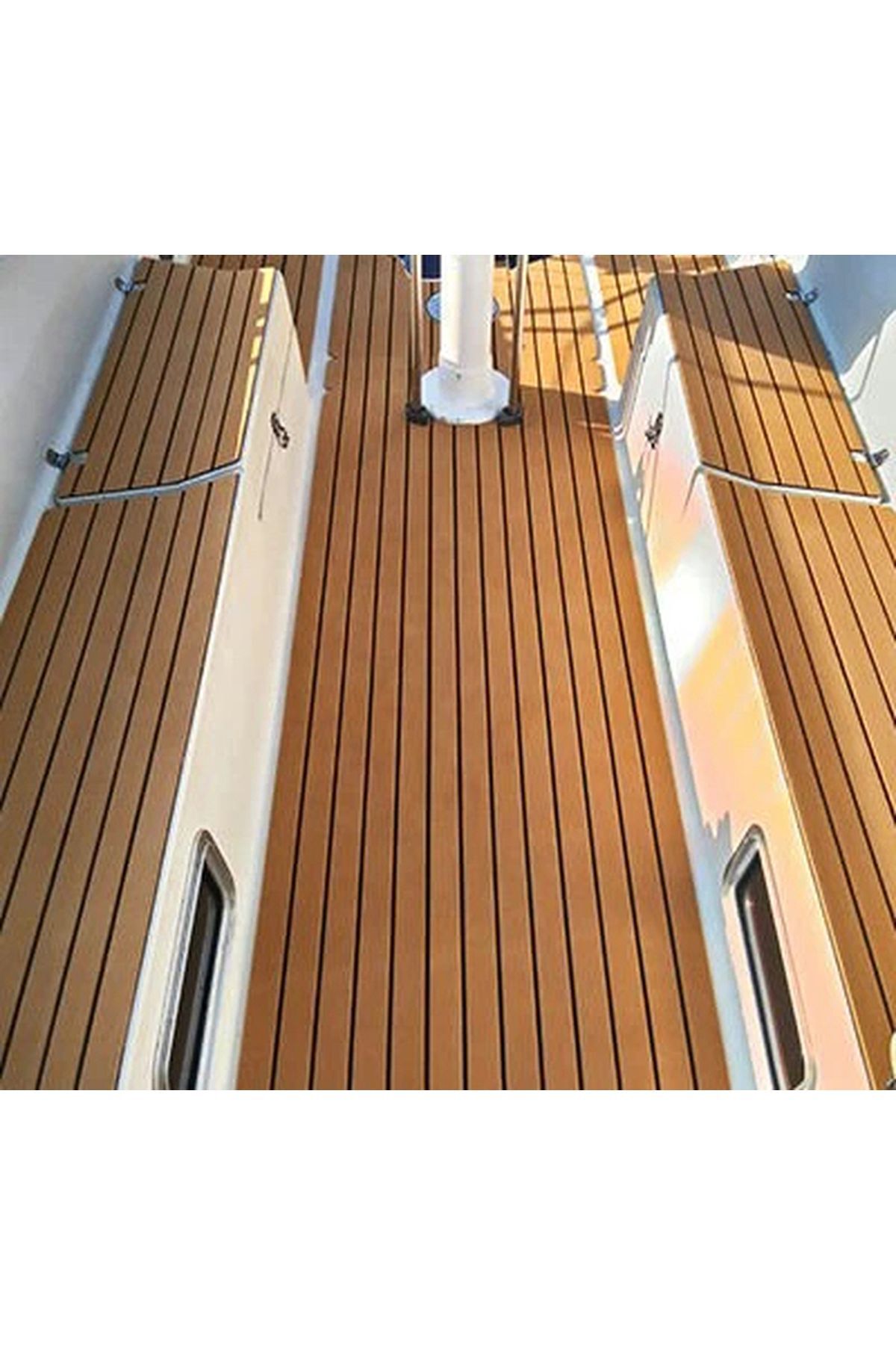 ELBE Marine Suni Teak Zemin Kaplama (decking Sheet) 120x240 Cm