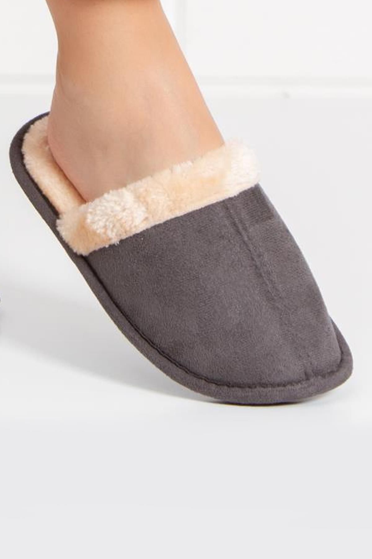 Moda Frato-Modafrato Pufidi Indoor Wool Unisex House Slippers Winter Slippers 5