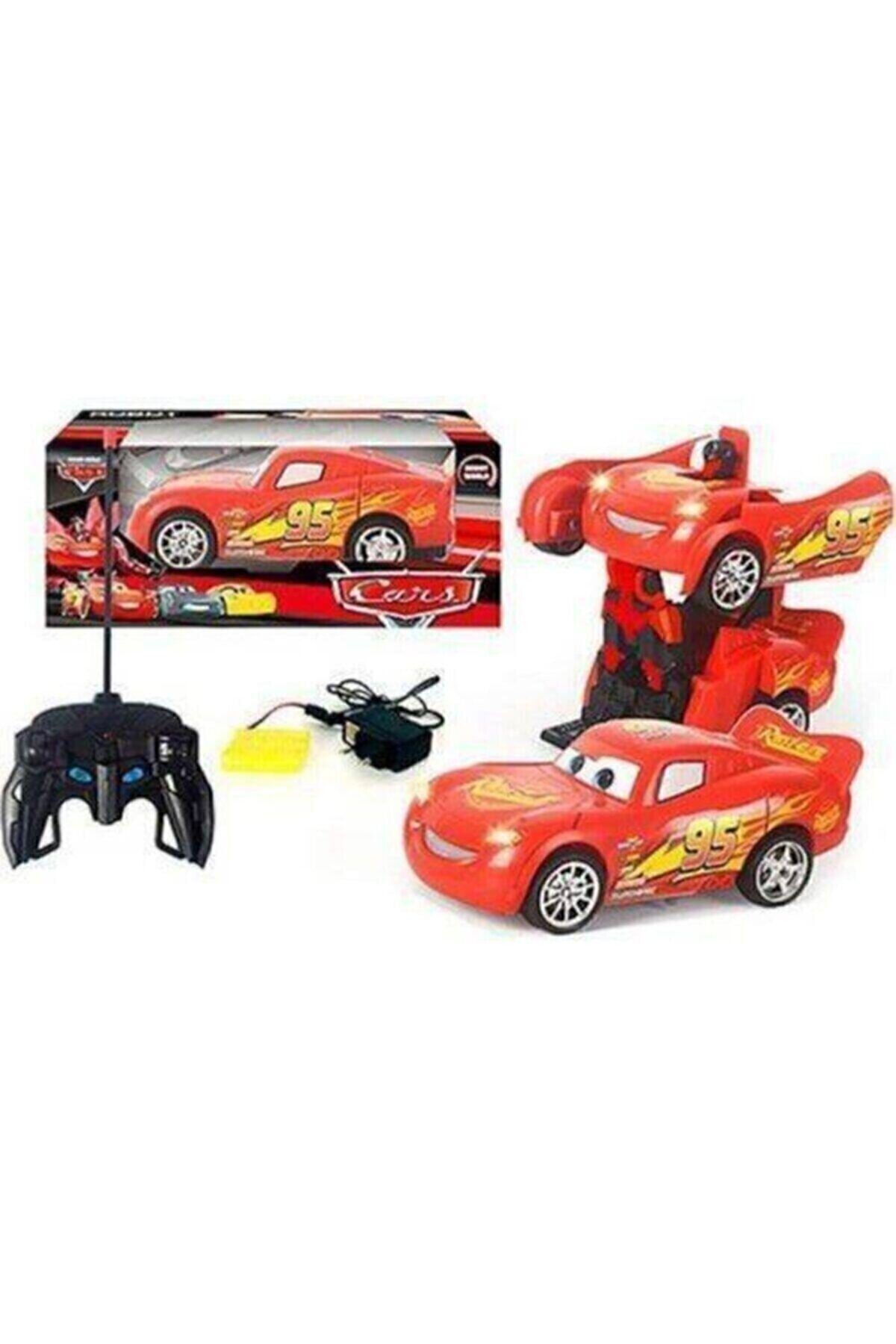 Şimşek Mcqueen Uzaktan Kumandalı Robota Dönüşen Araba