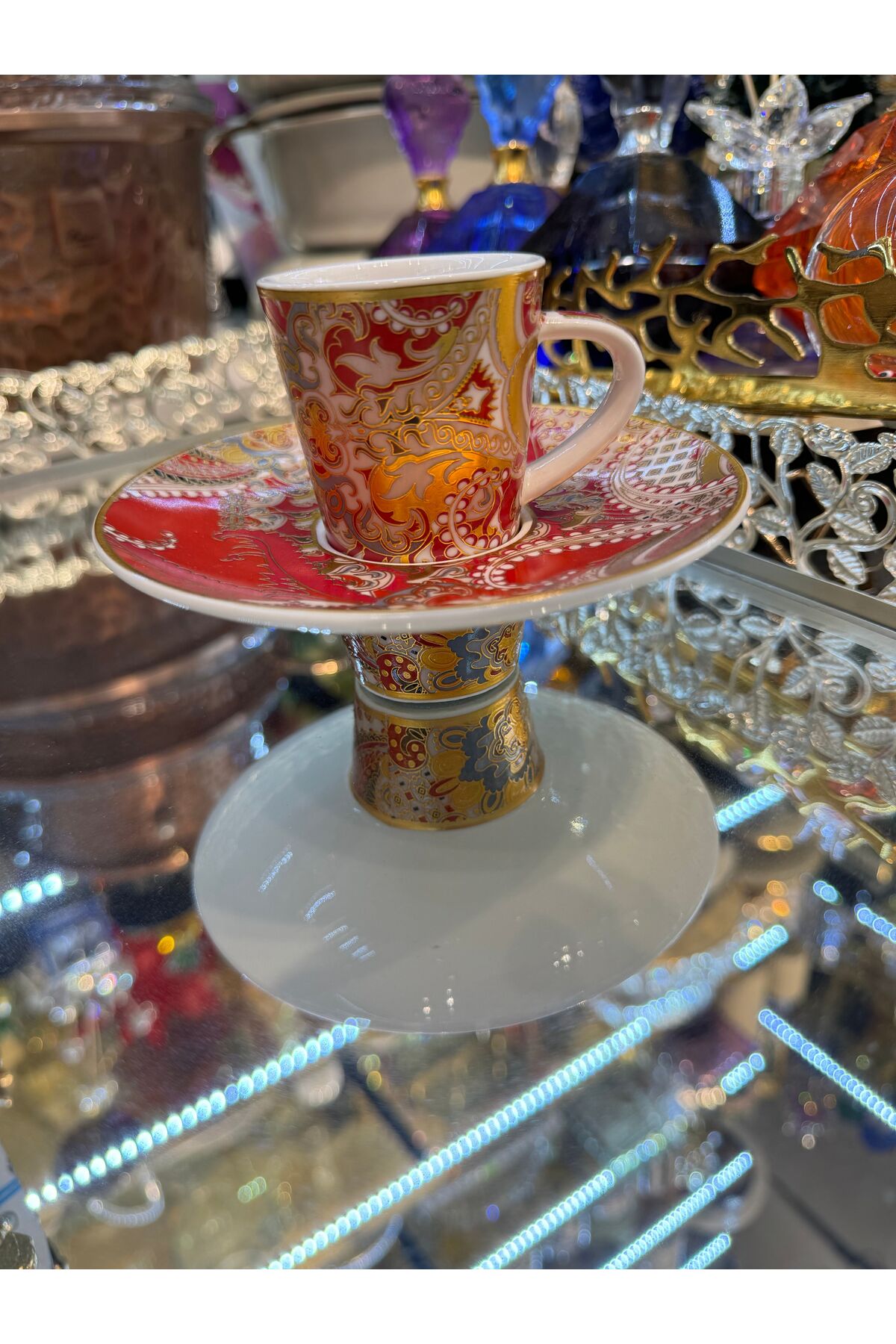 hediye ESTERHOMEDECOR 6 kişilik porselen kahve fincan takımı Fiyatı ...