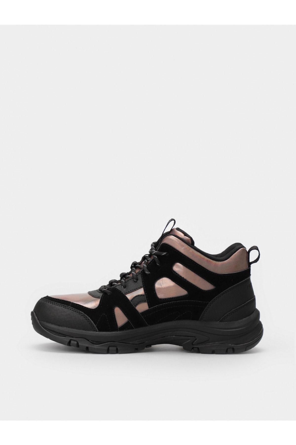 چکمه و بوت مشکی مردانه زنانه HUE BLK کفش پوتین سیاه در فضای باز Skechers