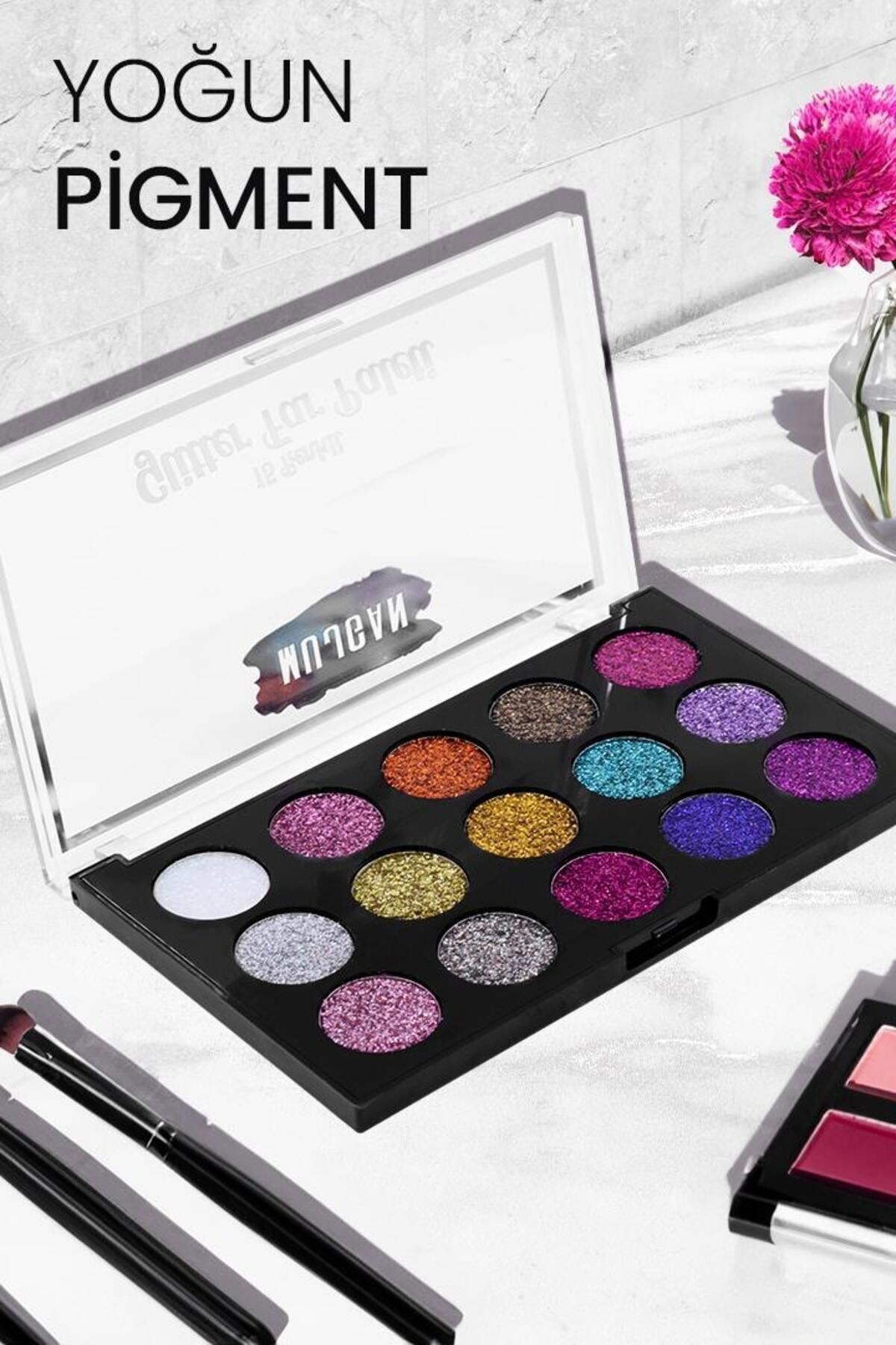 سایه چشم  رنگارنگ MUJGAN | 21172-29 اورجینال - تصویر 3