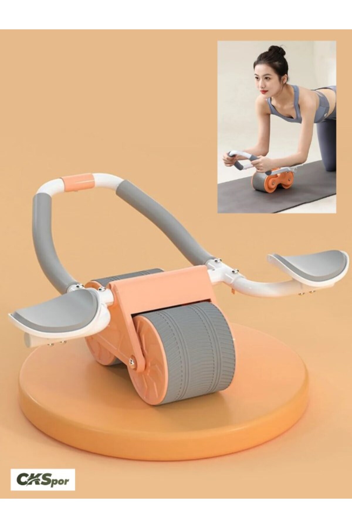 CKSpor Çok Fonksiyonlu Mekik Aleti Çek Bırak Egzersiz Aleti Karın Egzersizi  Dirsek Destekli