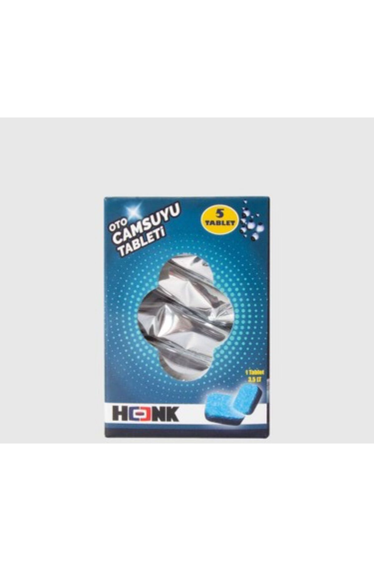 4elAtaç 2ELSTORE HONK Cam Suyu Tableti 1 Adet Tablet 3,5 Litre Silecek Suyu 5 Adet