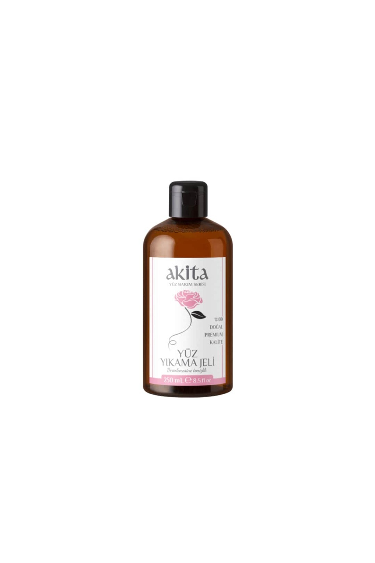 Akita % 100 Doğal Yüz Yıkama Jeli Gül 250ml — yb149akt120