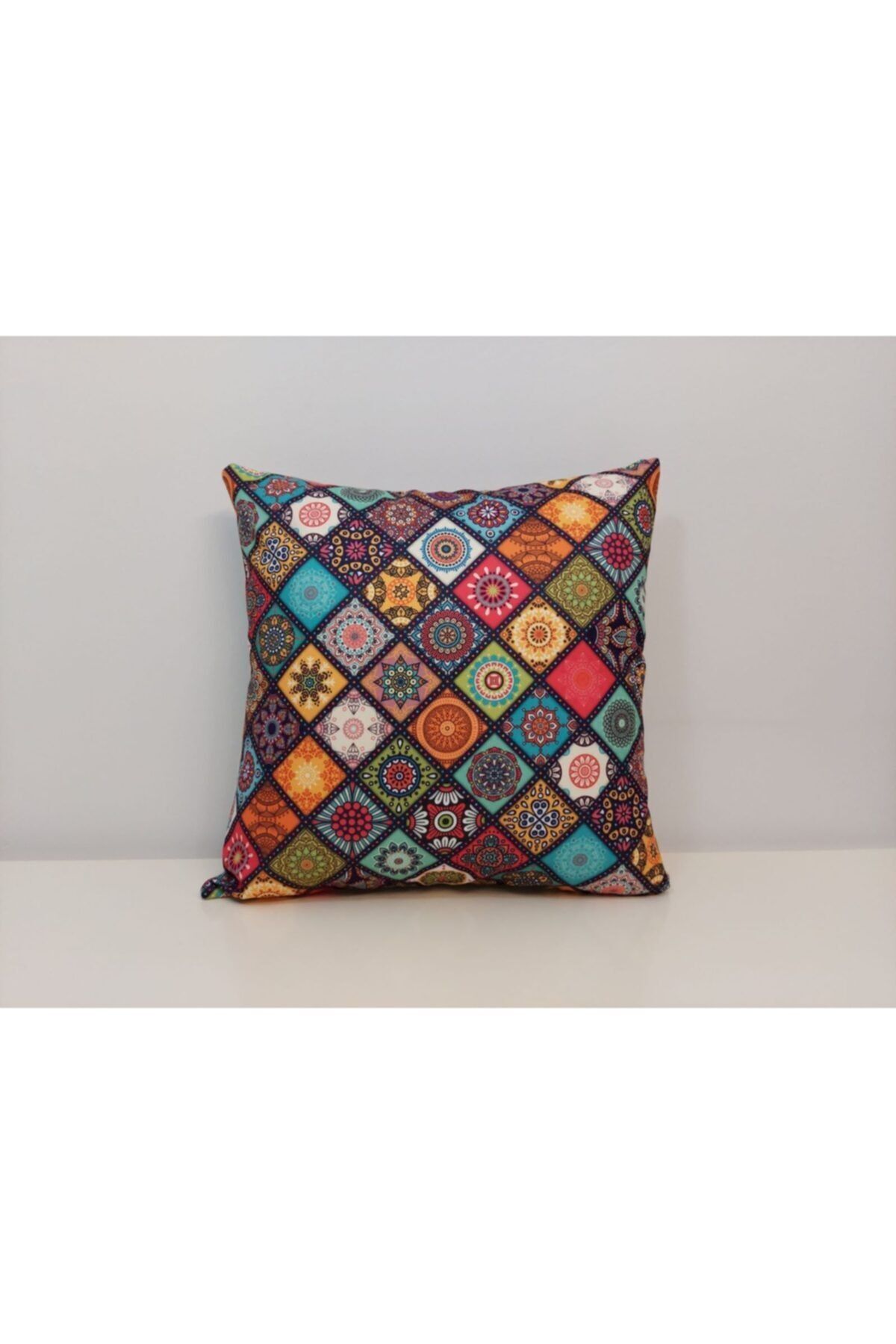 KIRLENT EV-Mandala Pattern Throw Pillow Case 2