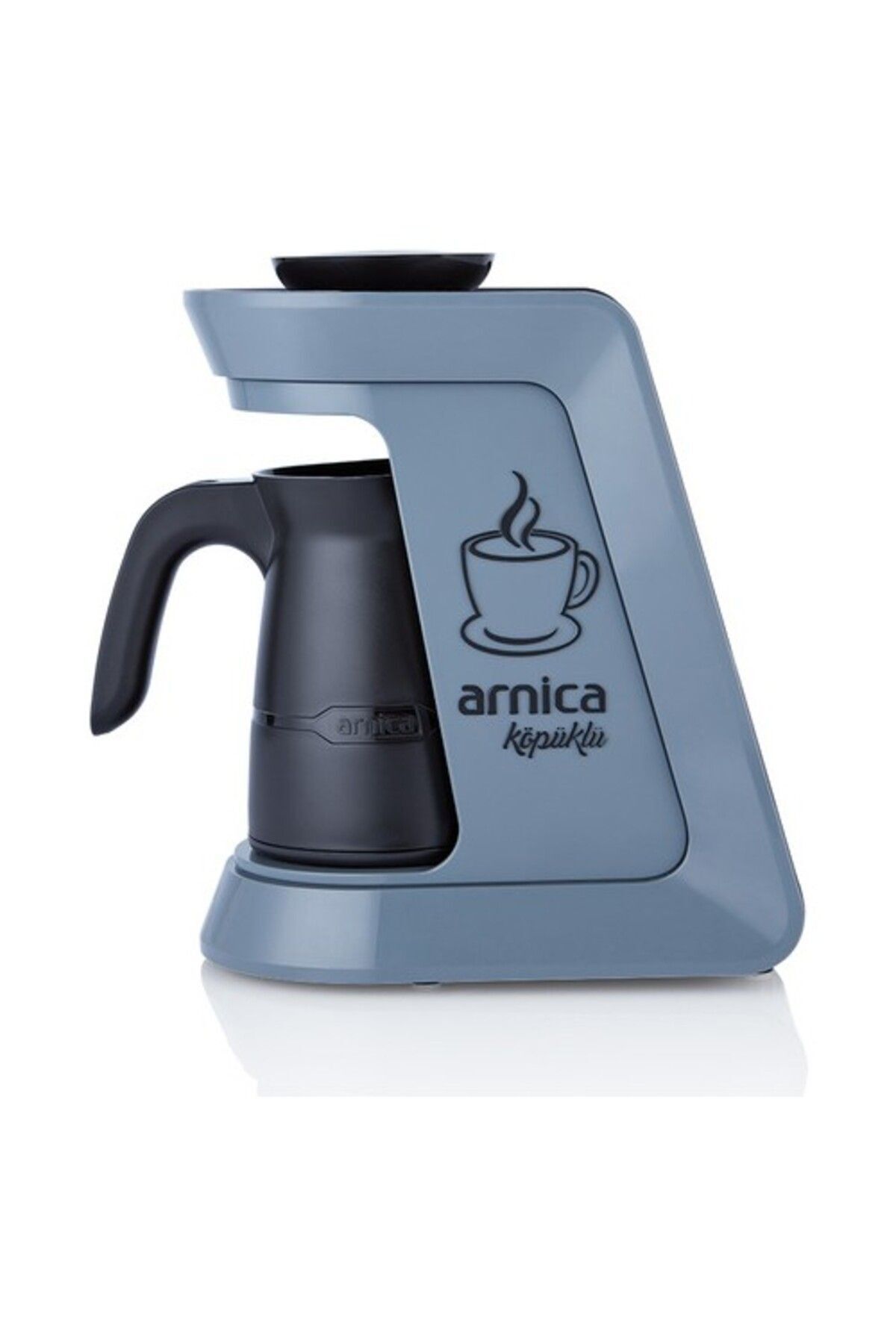 Arnica-ARNICA IH32058 - Gray Eco Turk Coffee Machine with Foam 5