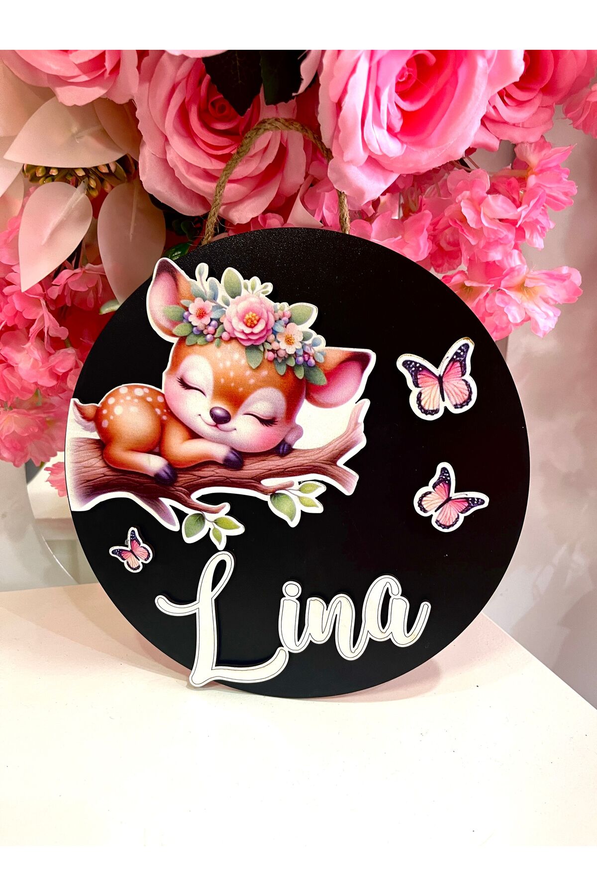 Named baby room Door ornament hospital Door ornament
