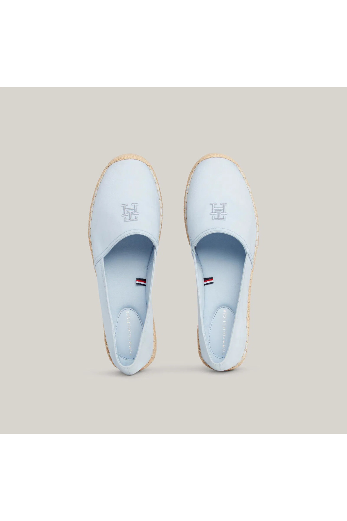 Tommy Hilfiger-Women's Blue Espadrille - Embroidered Flat Design 1