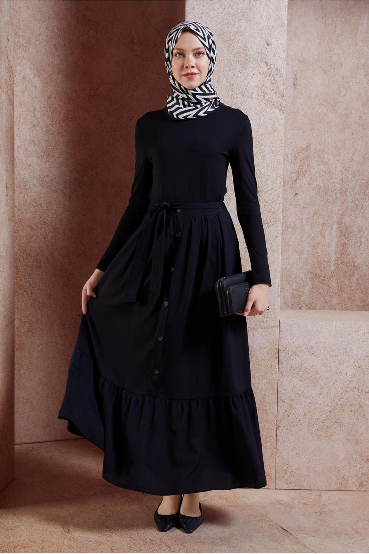 دامن زنانه آلوینا | 24YETK0060590 Alvina - Image 4