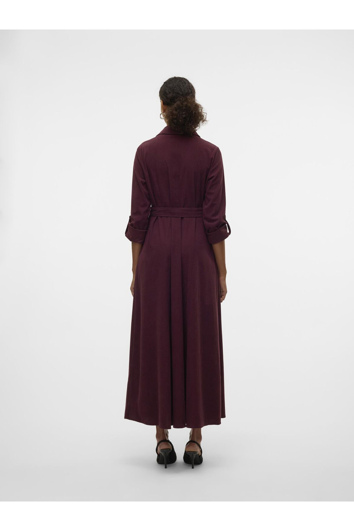 Vero Moda-Kleid Vmvilja Samtkleid 3