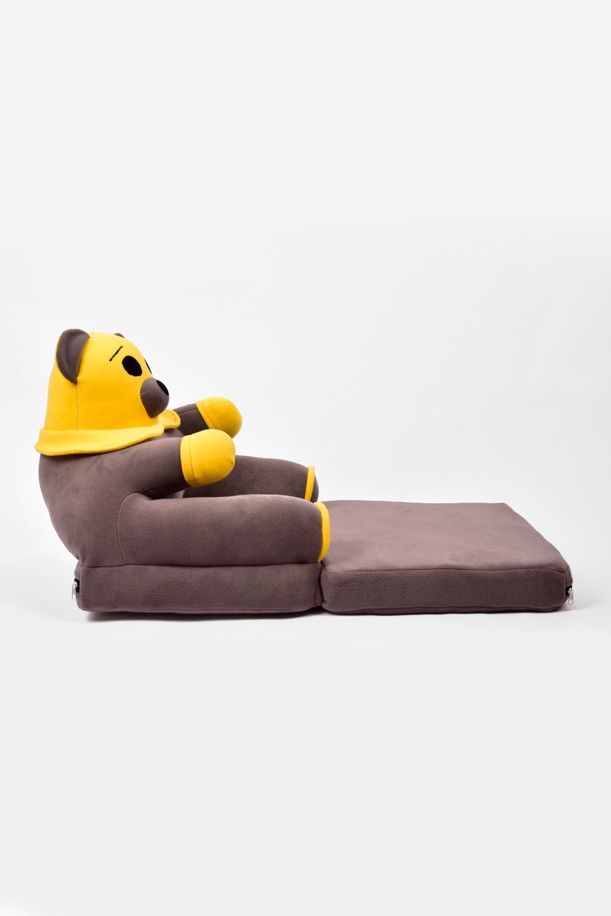 Beibons Anti Bakteriyel Portatif Katlanabilir Sünger Çocuk Koltuğu - Panda, Ayıcık Koltuk Gri Sarı fotoğrafı 2 (önizleme)