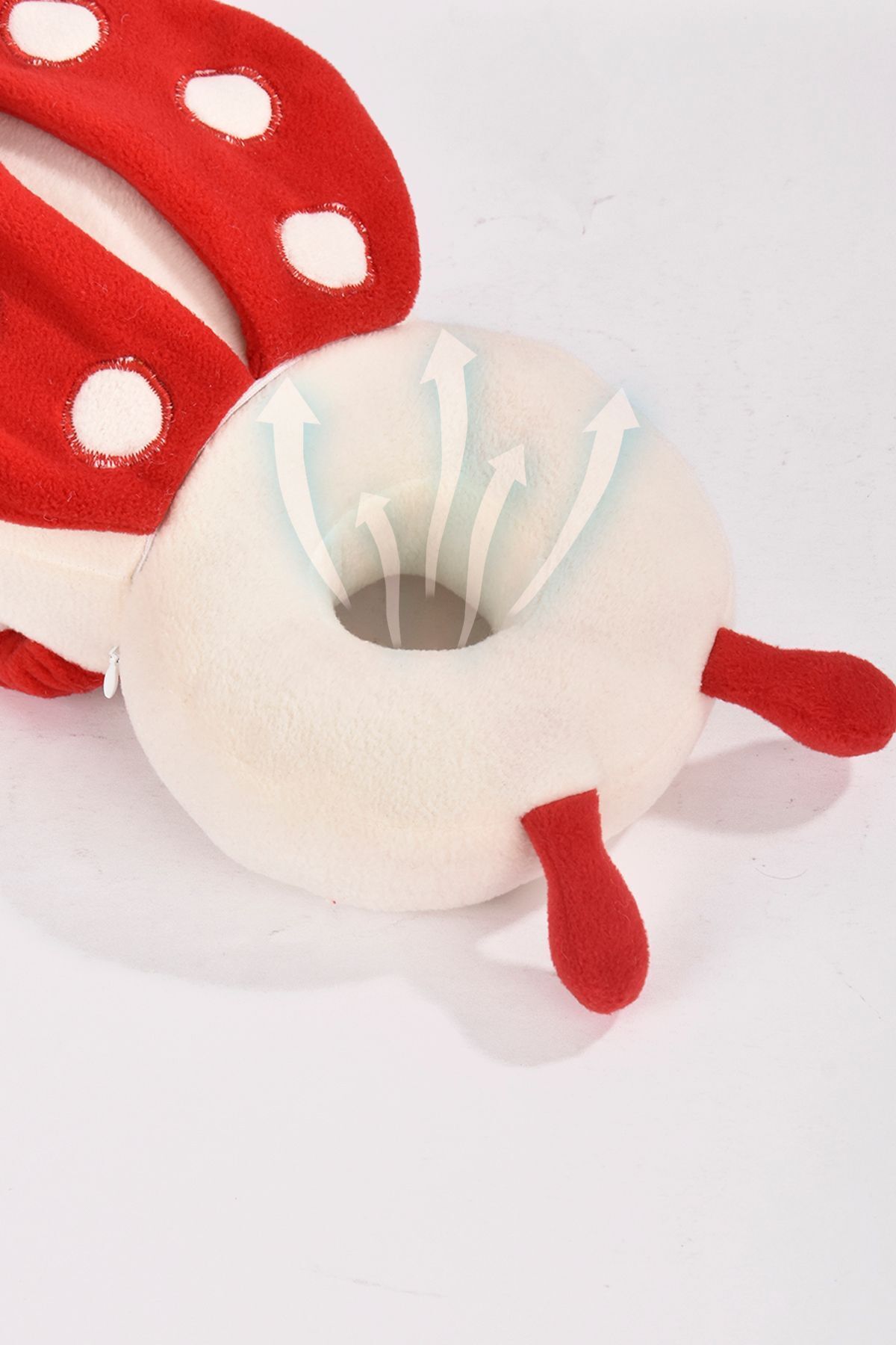 Beibons Bebek Melek Kanadı -İlk Adım Güvenlik Koruma Yastığı -Düşmeye Karşı Koruma Boyun Minderi Uğur Böceği fotoğrafı 7 (önizleme)