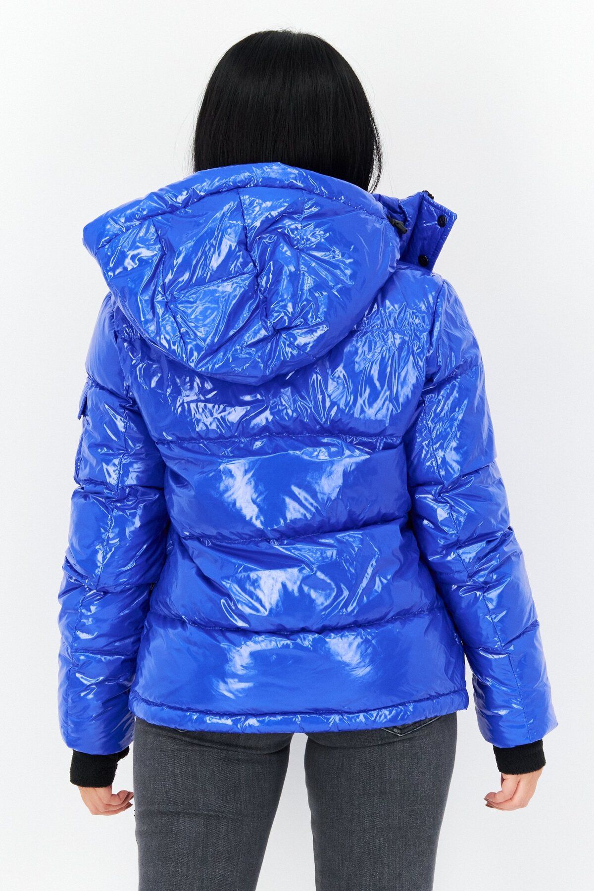 S13 hooded quilted puffer jacket hot sale