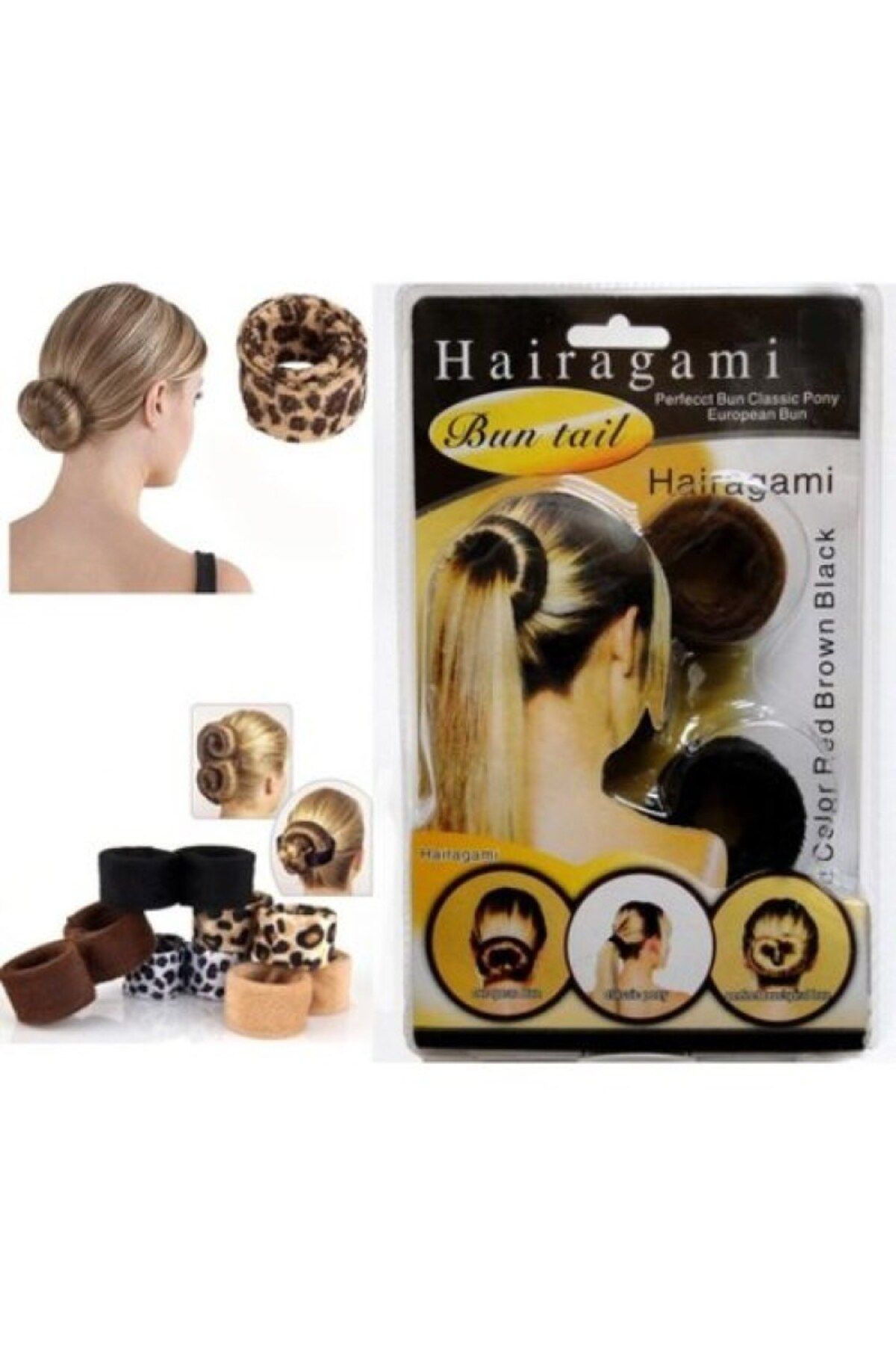 Neler Geldi Neler-Bun Making Buckle Buckle Hairagami Bun Buckle for Women 2