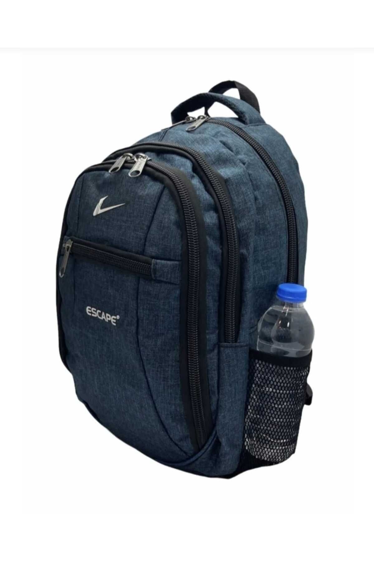 کوله پشتی زنانه آبی ESCAPE | STKMV-307 اورجینال - تصویر 3