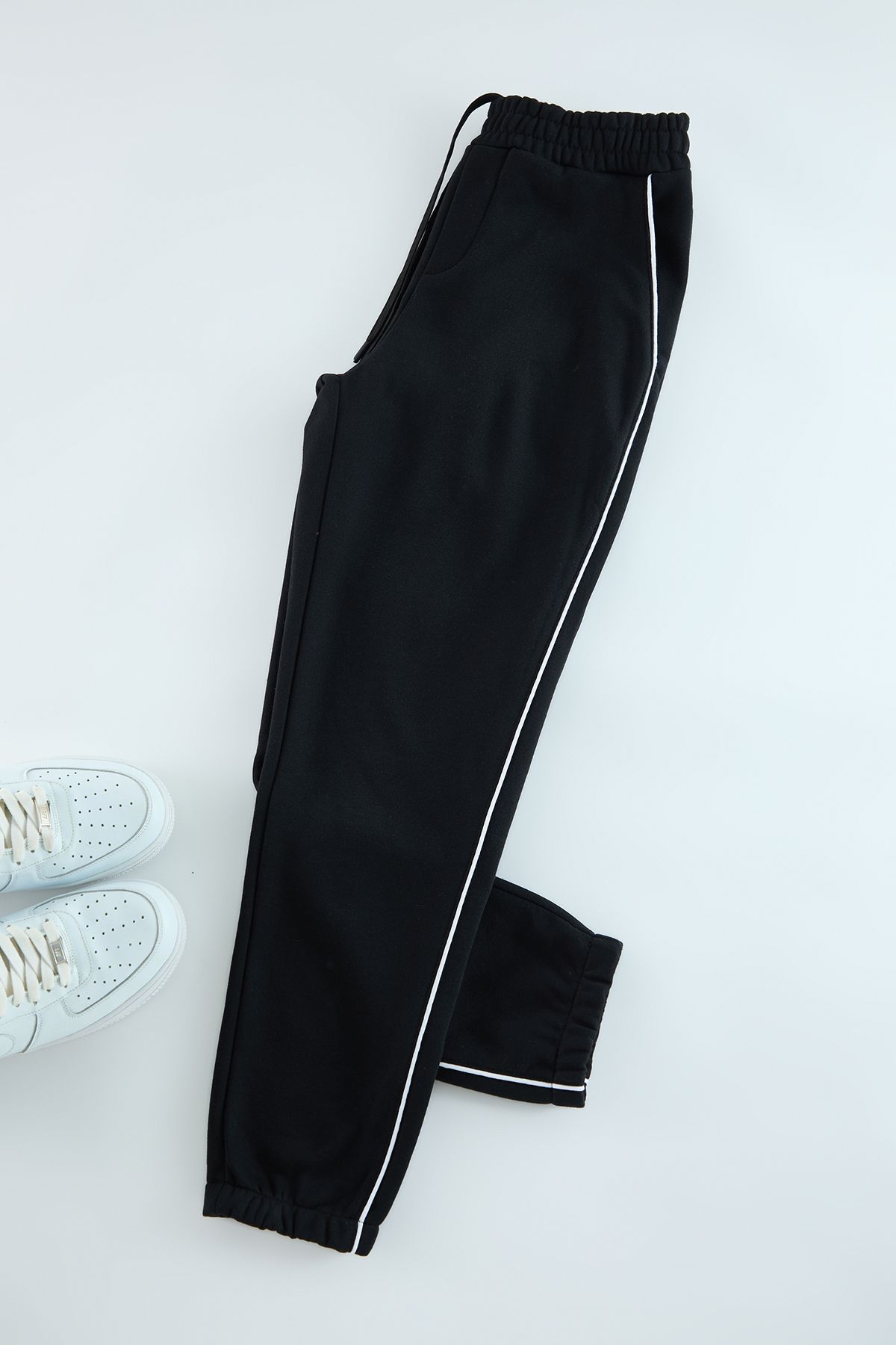 trendyol-man-mens-green-straight-high-waist-s