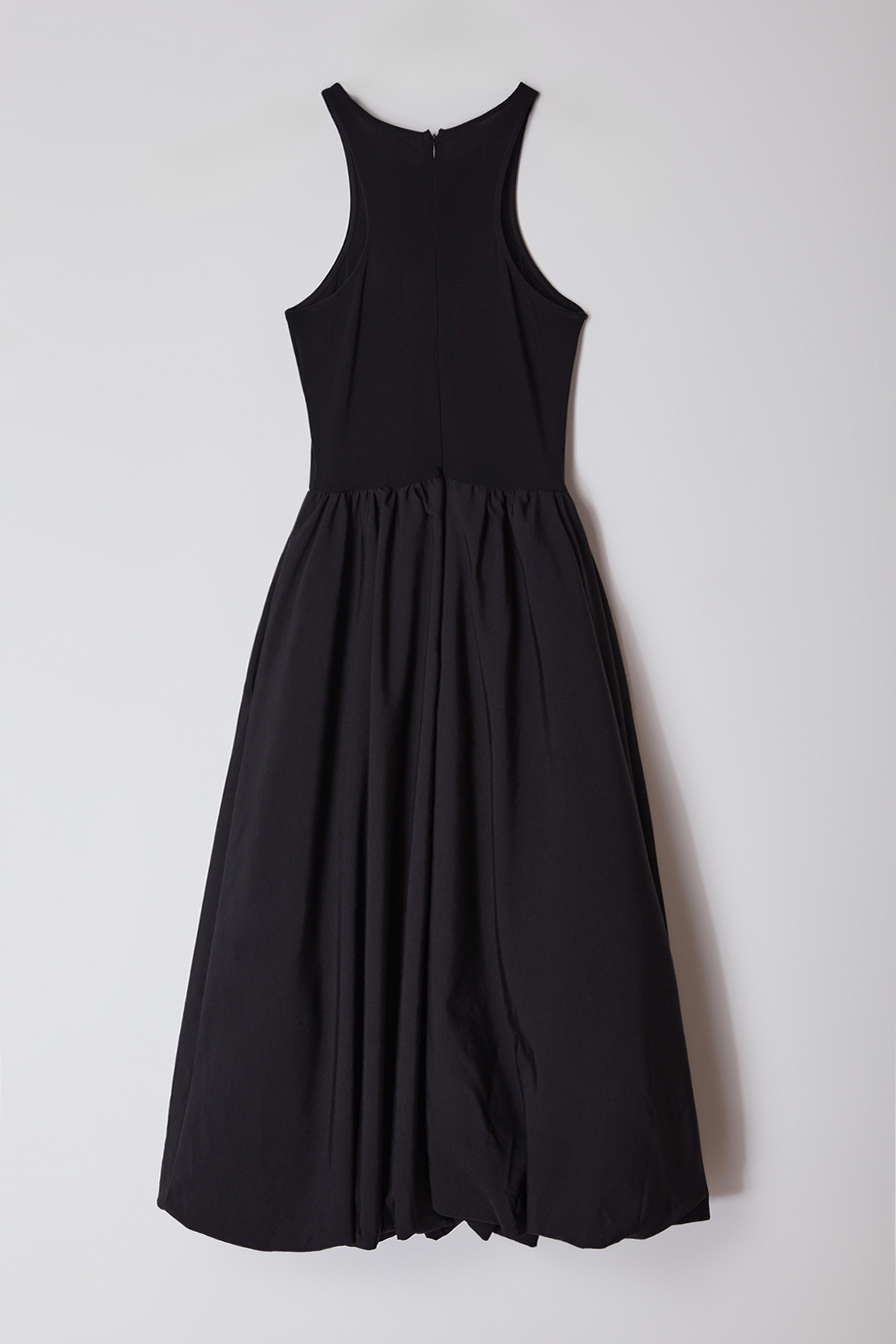 Trendyolmilla  Siyah Üst Beden Etek Kısmı Balon Poplin Abiye Gece Mezuniyet Elbisesi TPRAW25EL00016 - Görsel 9