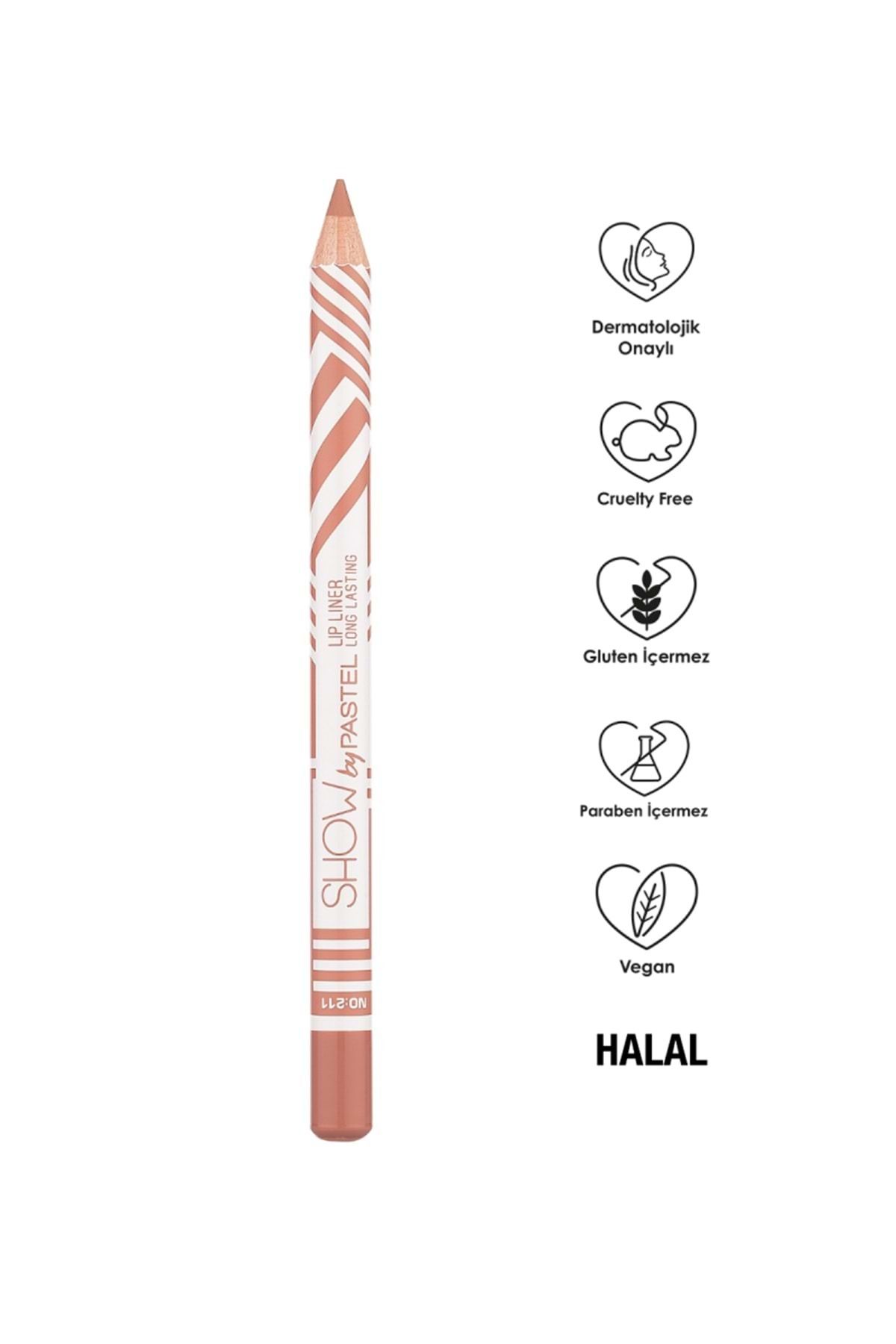 Pastel-Show By Pastel Lip Liner - Lip Liner 211 2