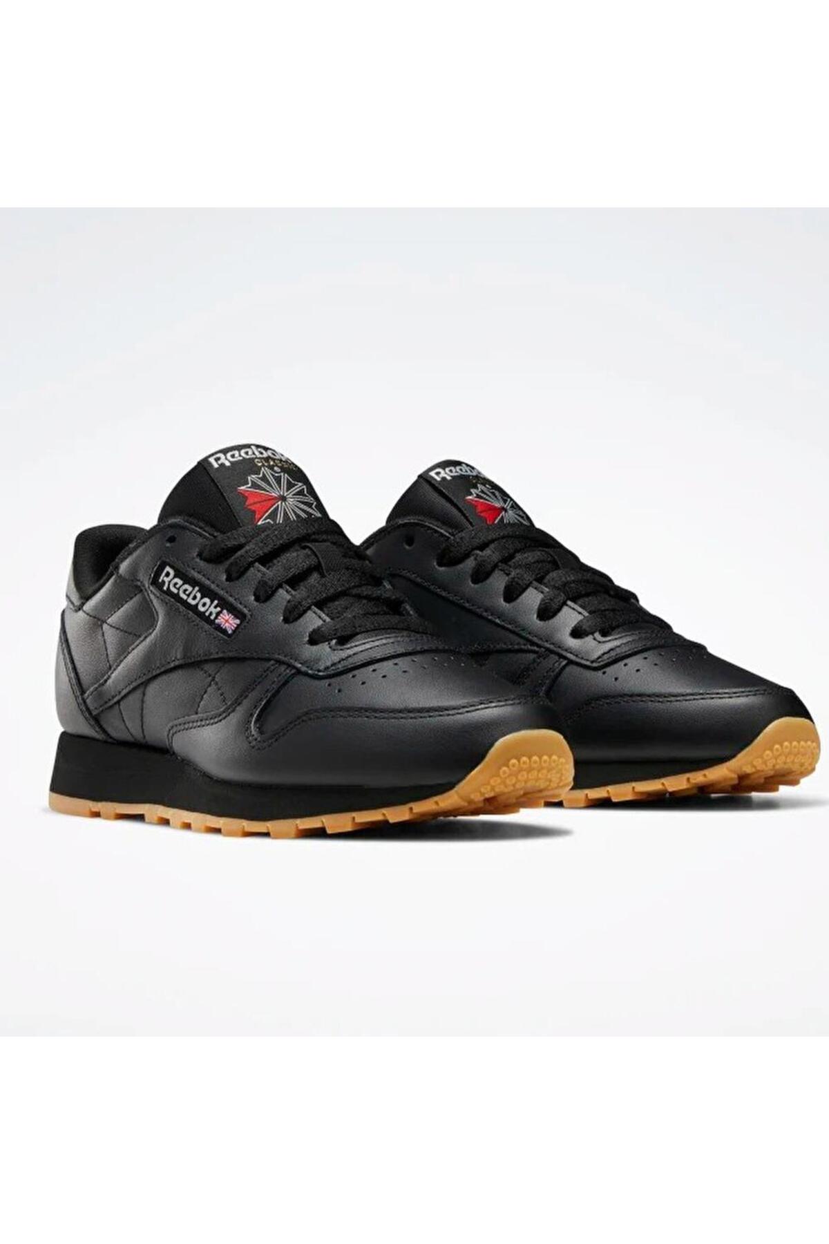 کفش Reebok ریباک مشکی زنانه Classic Leather Gy0961 اورجینال - تصویر 5