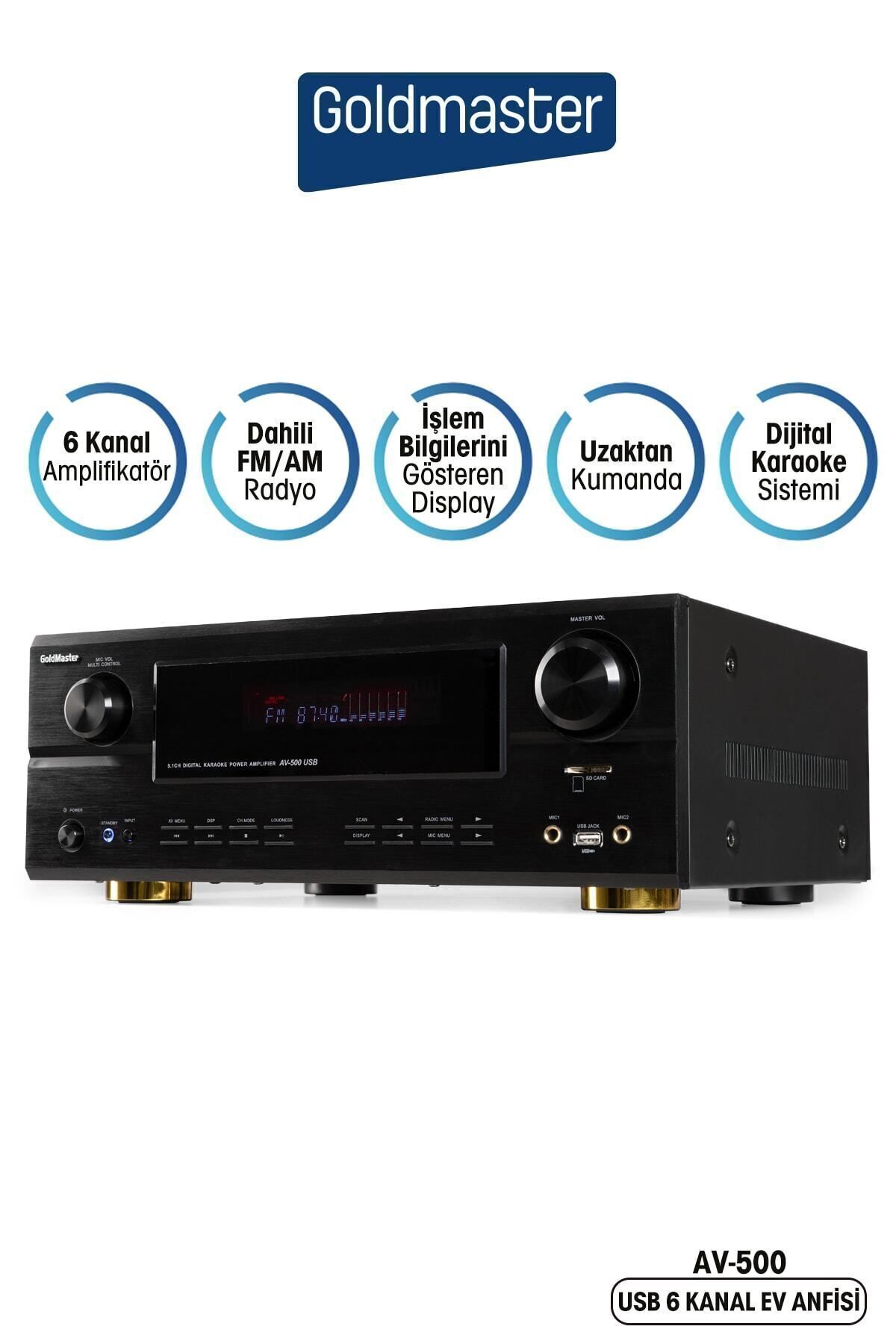 Av-500 Usb 6 Kanal Ev Anfisi