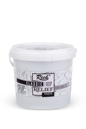 Rich Rölyef Pasta 1200 Gr Beyaz