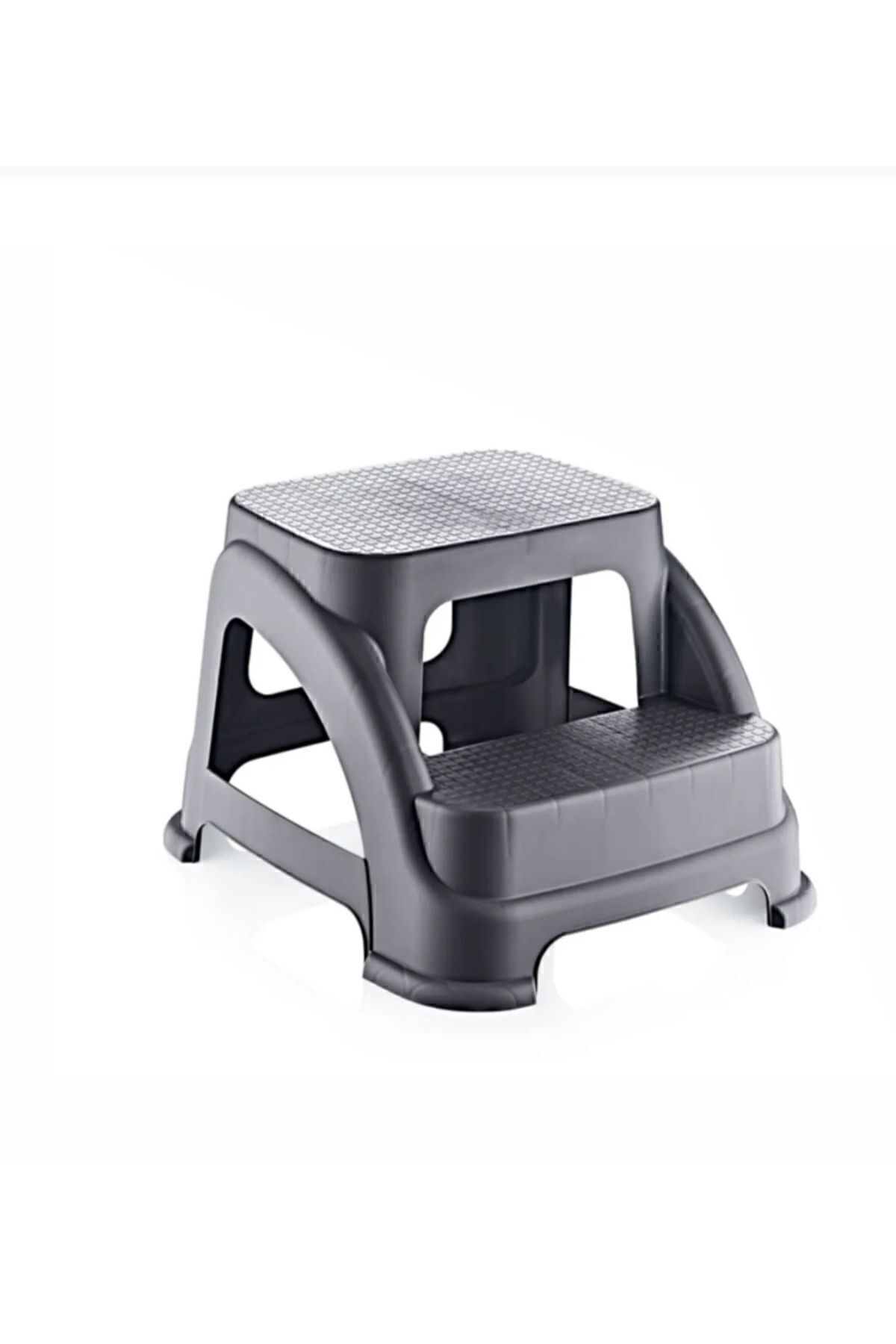 bilgin shop Hobby Lıfe Merdivo Basamaklı Tabure- Kaydırmaz Basamaklı Tabure- Kamp Tabure-antrasit