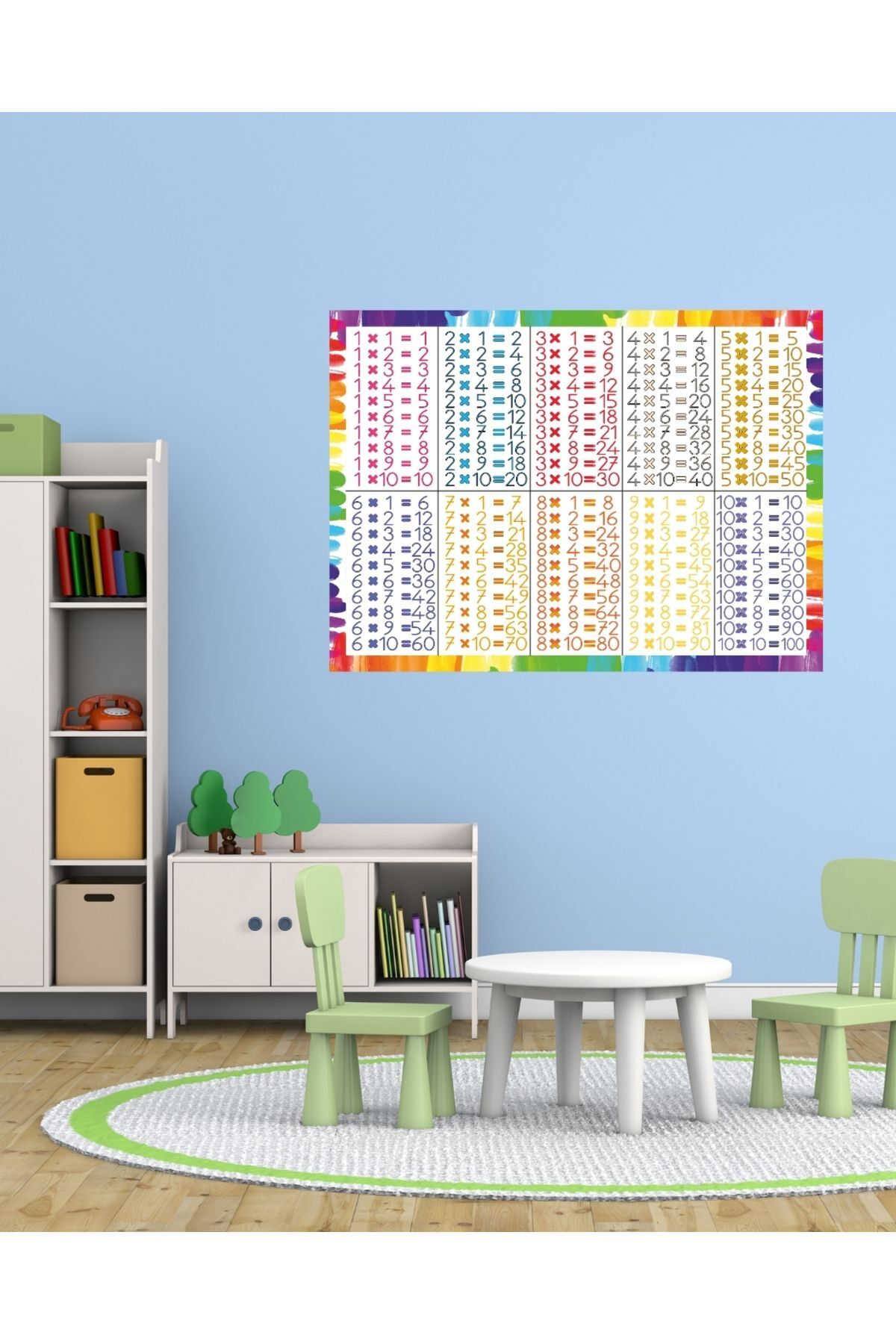 01 میز محاسبه از پلکسی گلاس ۳ میلی‌متری، ۷۰×۵۰ سانتی‌متر