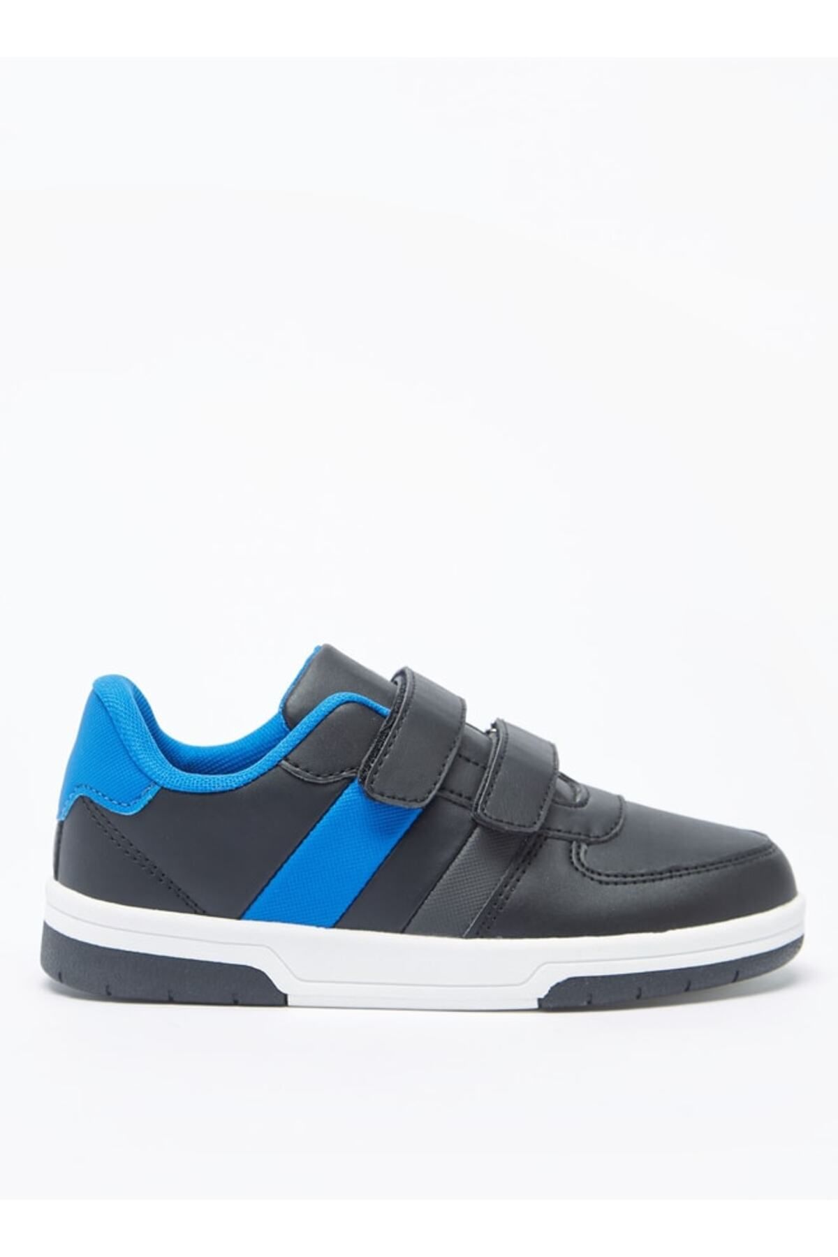 LBL by Shoexpress-Panelled Sneakers with Hook and Loop Closure 3