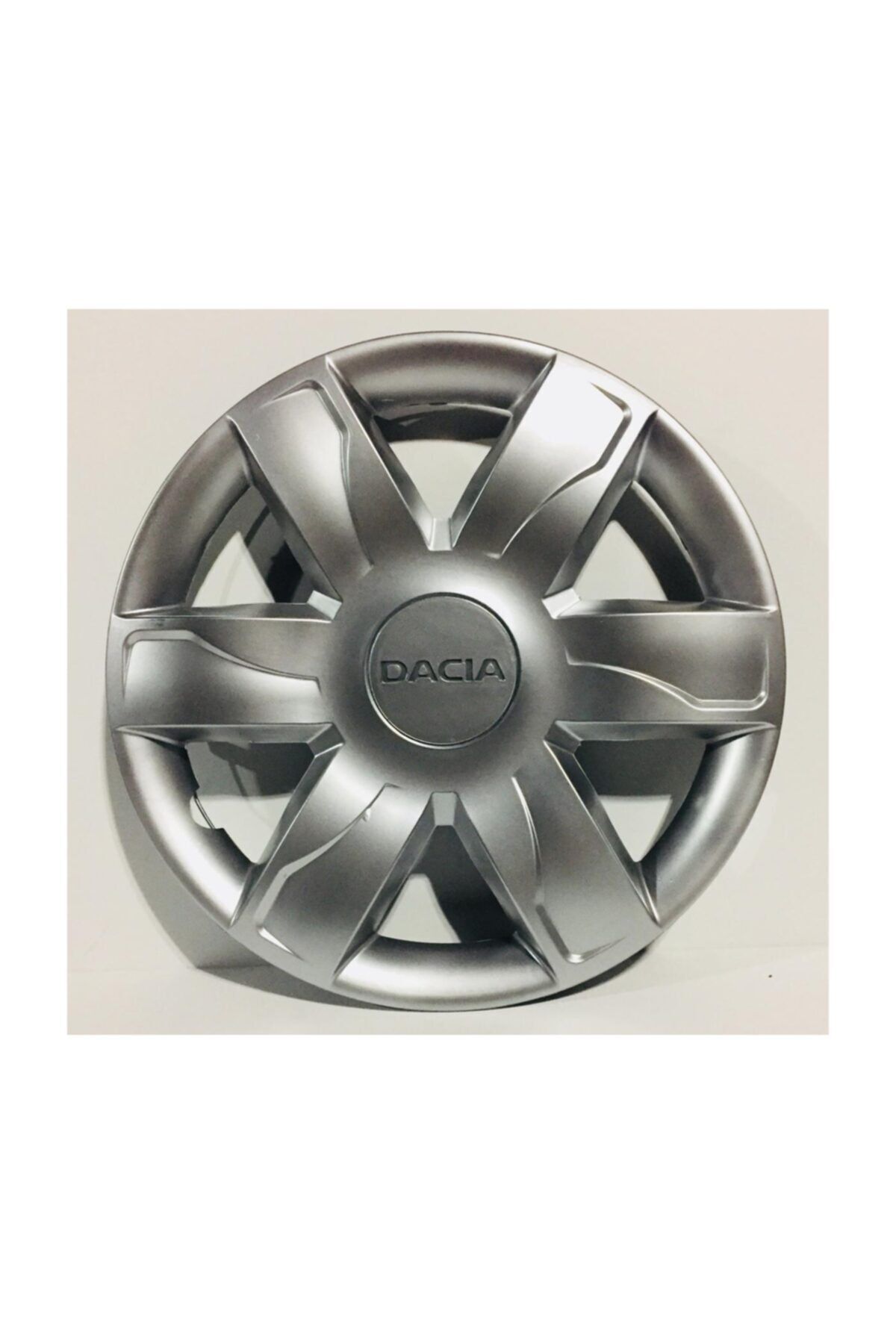 Genel Markalar Dacia 15 Inç Jant Kapağı Takımı Çelik Görünümlü Kırılmaz 4 Adet