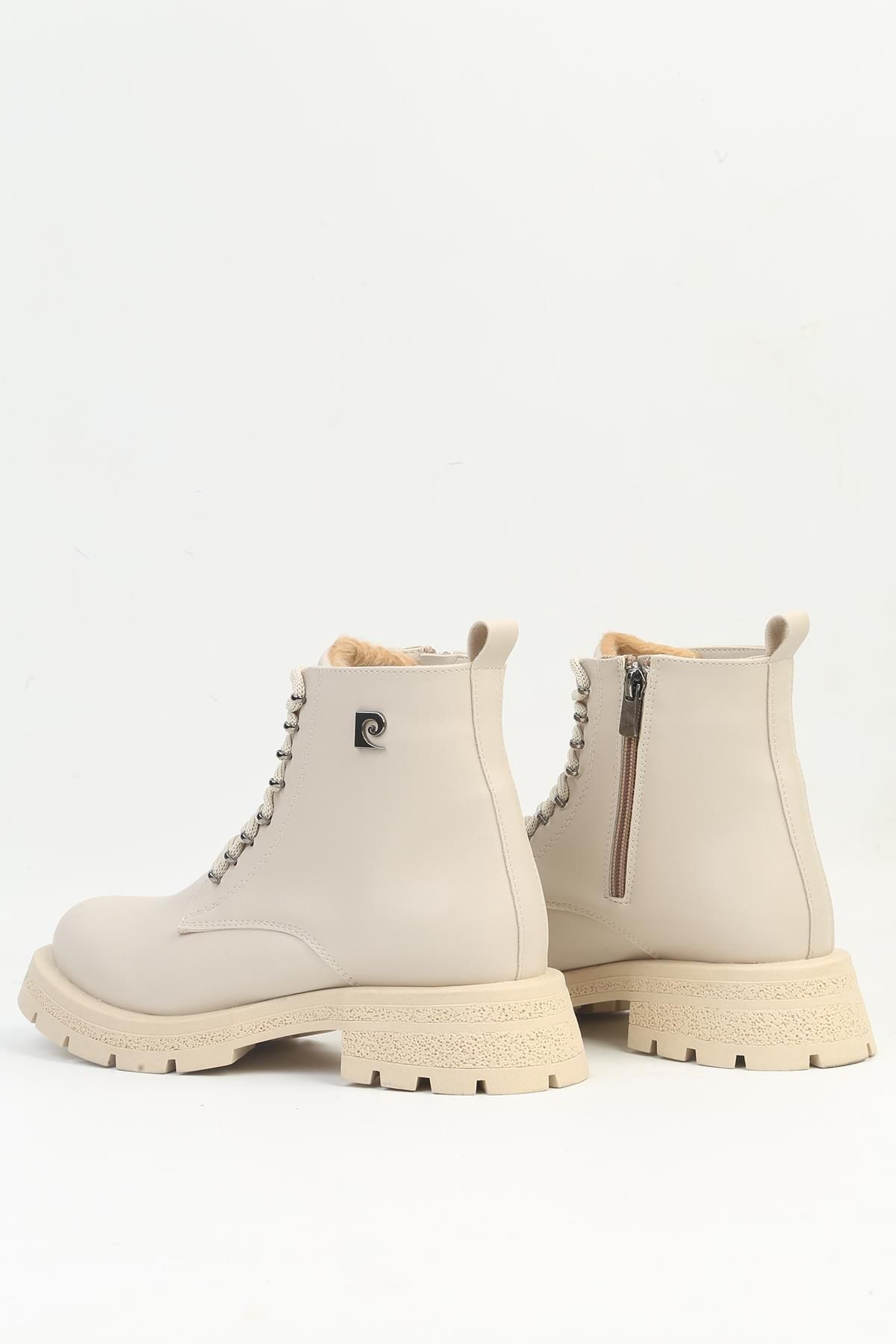 Pierre Cardin-® |   PC-54193 - حذاء نسائي كريمي 3