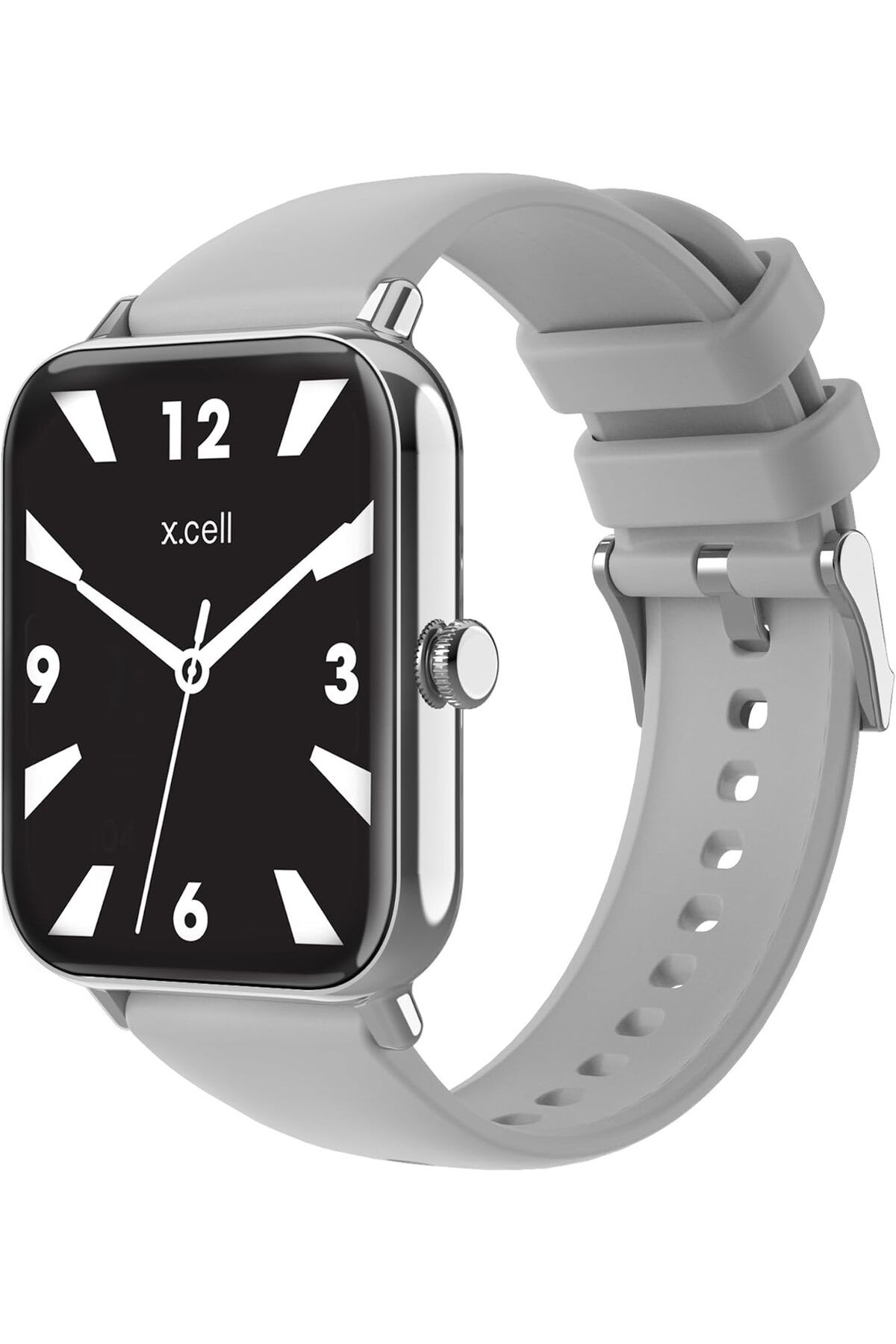 X.Cell-G8 Talk Smart Watch, O2 Monitoring, Calls, IP67 Water Resistant, 1-Week Battery, iOS/Android, Gray 2