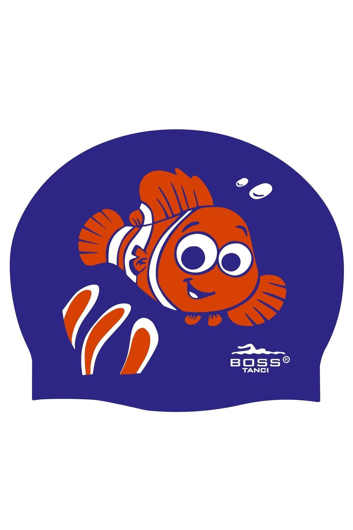 Boss Nemo Printed Silicone Swimmer Pool and Sea Cap Trendyol