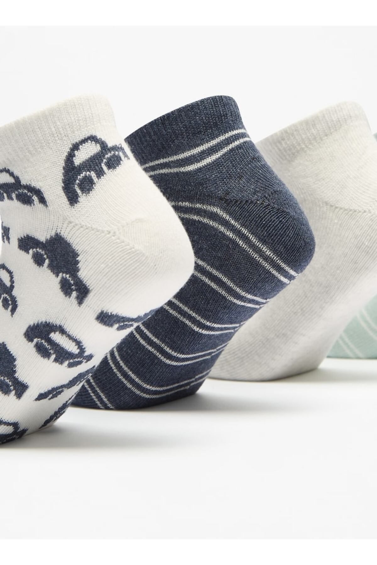 LBL by Shoexpress-Assorted Ankle Length Socks - Set of 5 2
