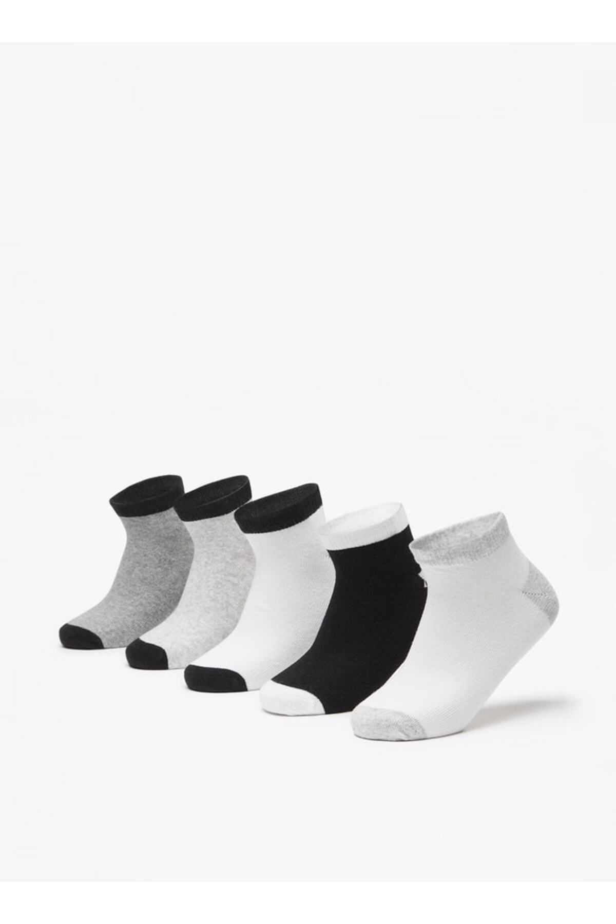 LBL by Shoexpress-Assorted Ankle Length Socks - Set of 5 1