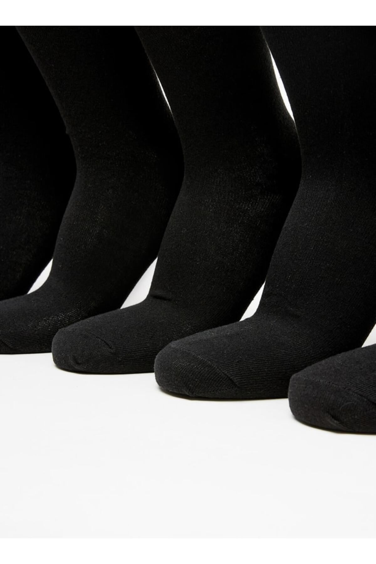 LBL by Shoexpress-Solid Calf Length Socks - Set of 7 3