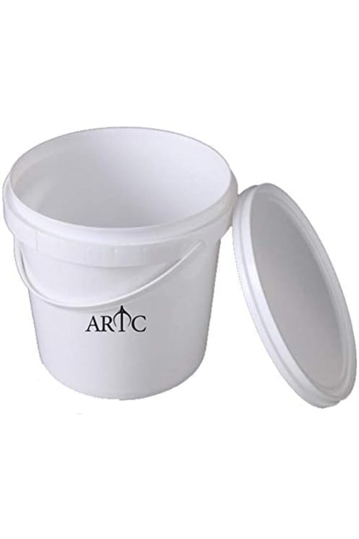 DubaiGallery-Round Shape Multipurpose Yogurt Plastic Container with Lid (White,1kg) 5