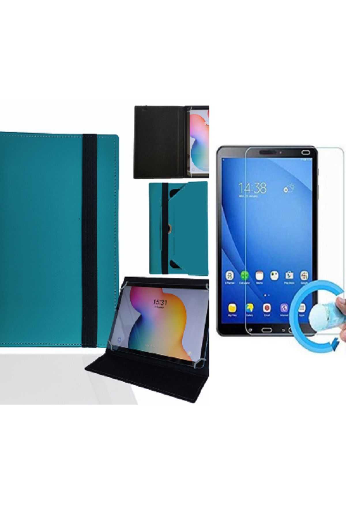 ZDN Case-Nextbook Nx010Hi8G - 10.1" Tablet with Compatible Stand and Nano Screen Protector Case 2